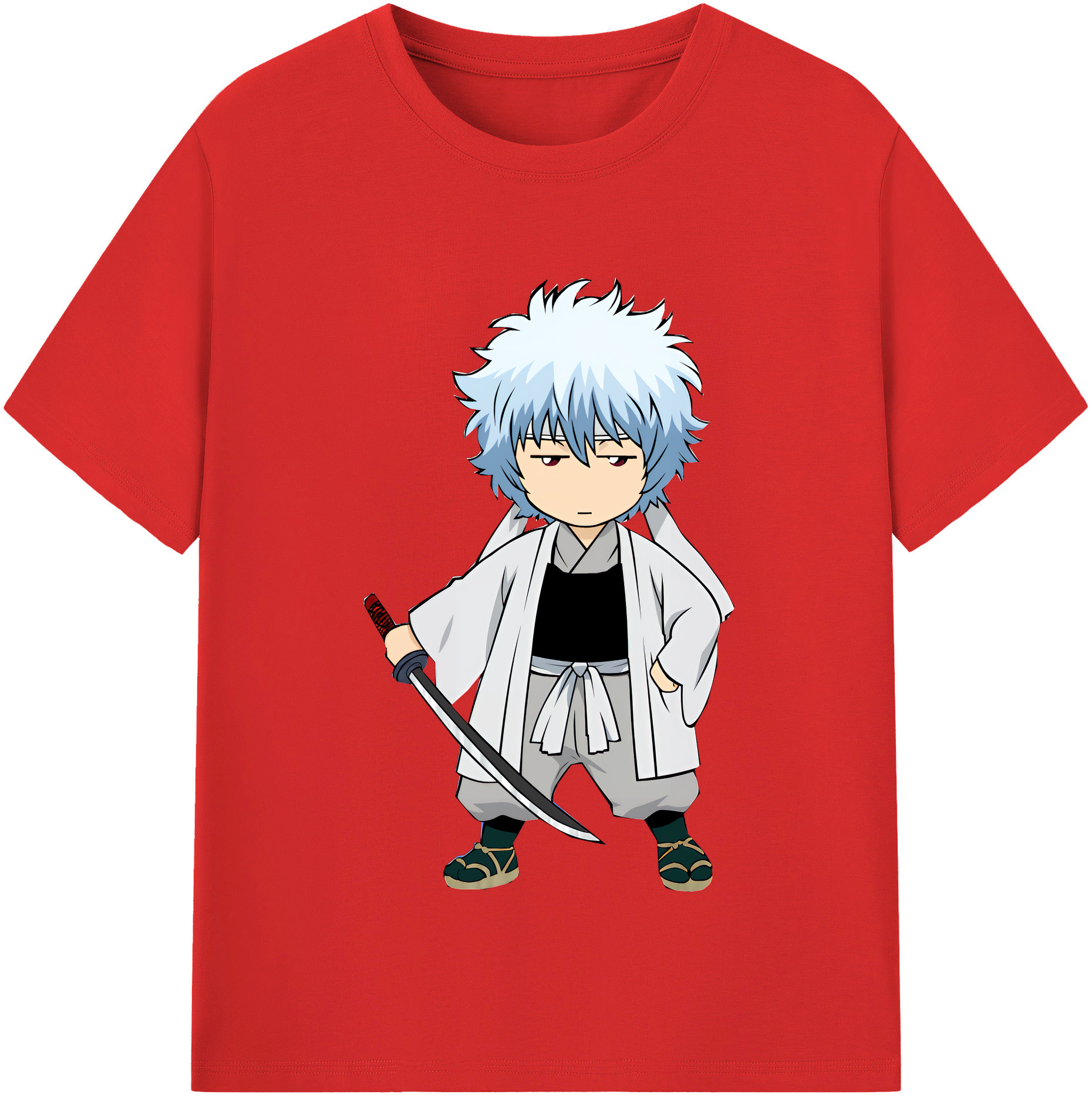 （画像用） ぎんたま 坂田銀時（さかたぎんとき） 神楽 志村新八（しむら しんぱち） GINTAMA Sakata Gintoki Kagura Shimura Shinpachi レディースカジュアルプリントTシャツ（綿100％）