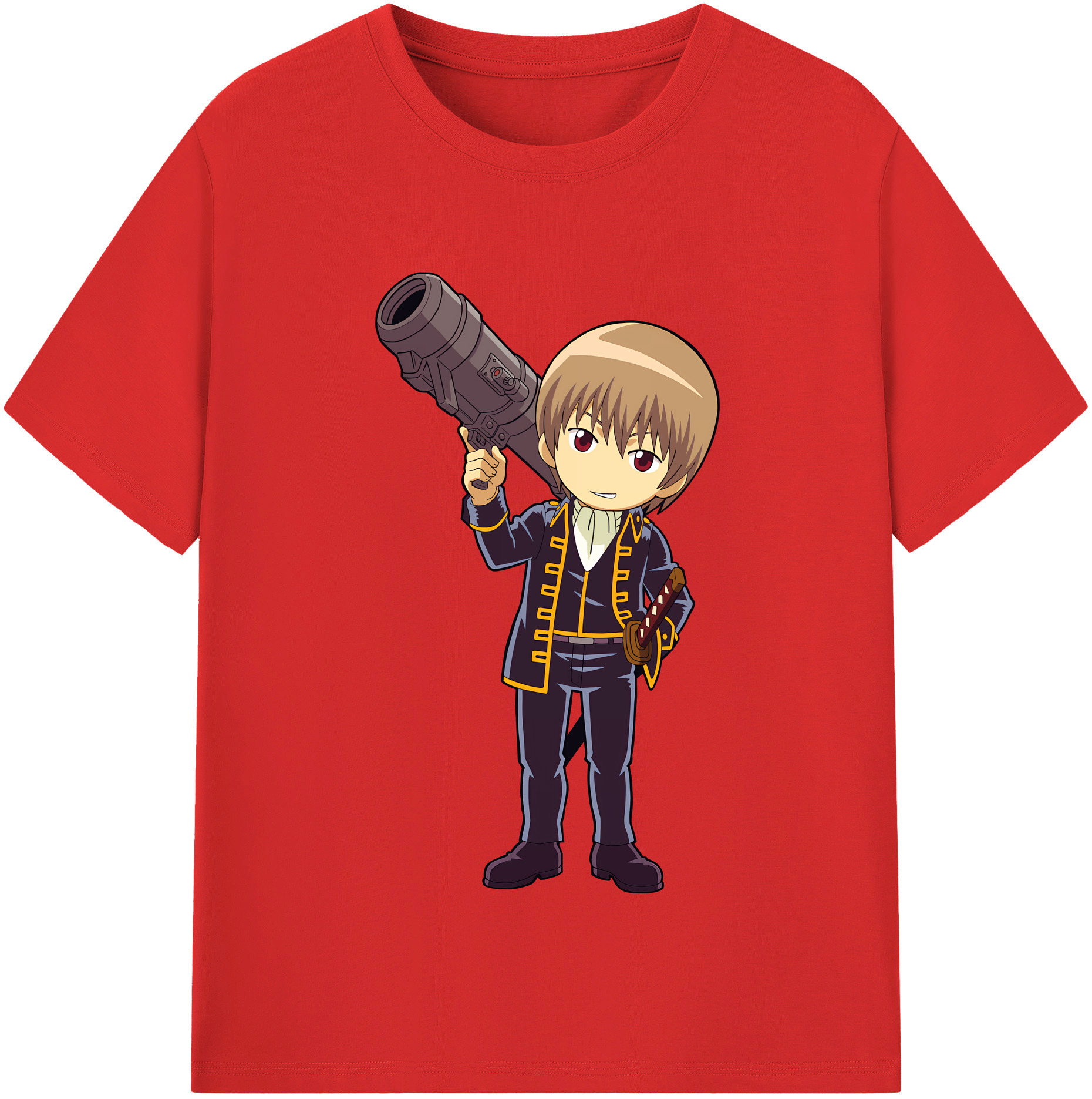 （画像用） ぎんたま 坂田銀時（さかたぎんとき） 神楽 志村新八（しむら しんぱち） GINTAMA Sakata Gintoki Kagura Shimura Shinpachi レディースカジュアルプリントTシャツ（綿100％）