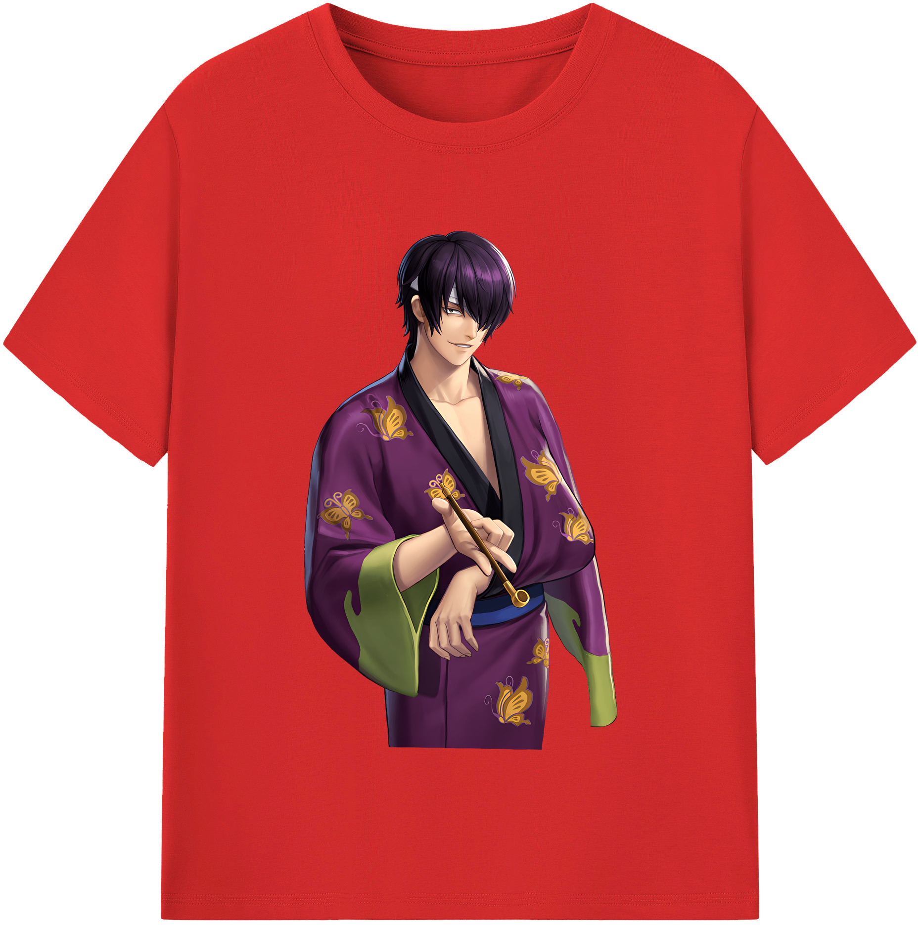 （画像用） ぎんたま 坂田銀時（さかたぎんとき） 神楽 志村新八（しむら しんぱち） GINTAMA Sakata Gintoki Kagura Shimura Shinpachi レディースカジュアルプリントTシャツ（綿100％）