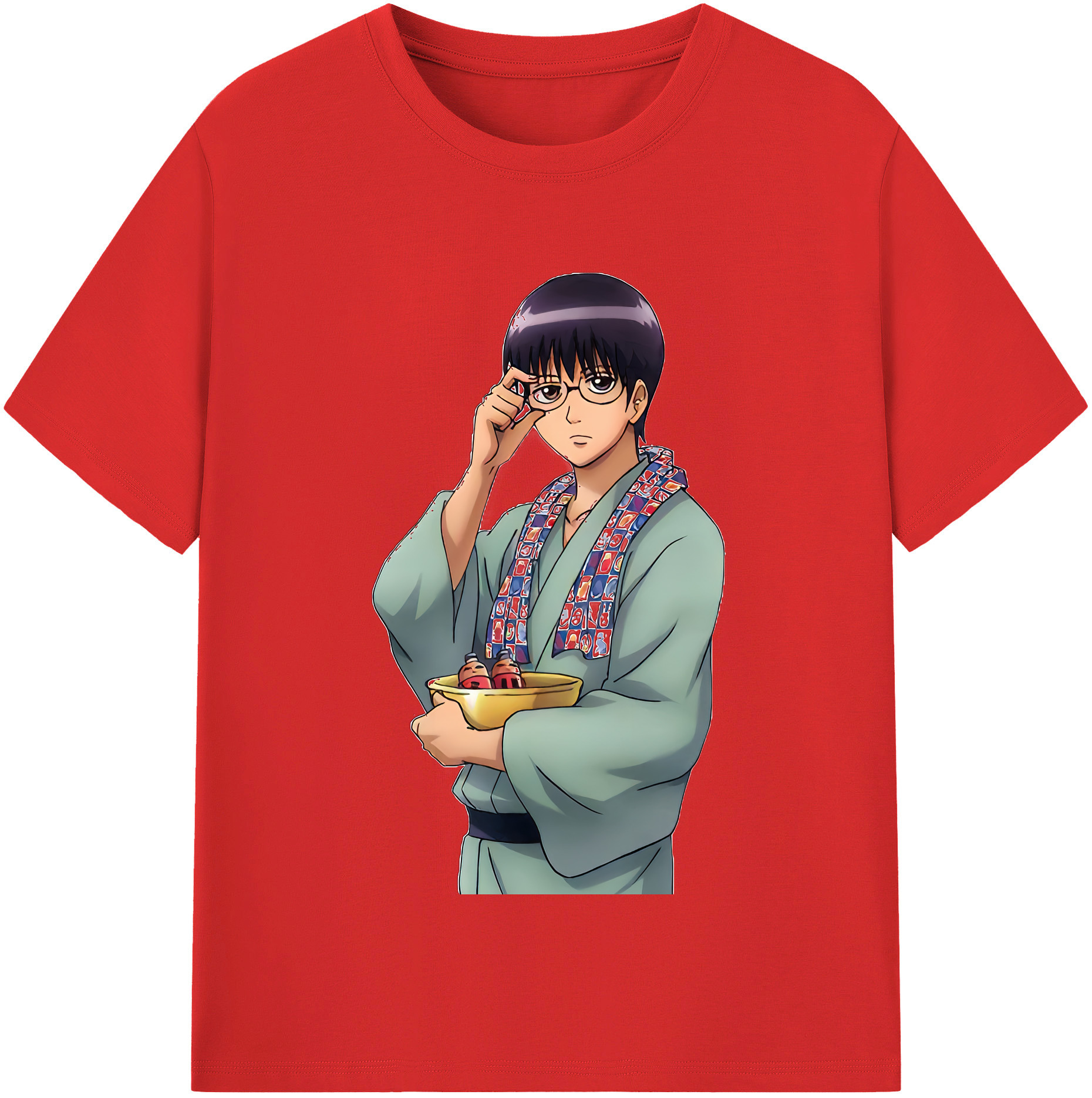 （画像用） ぎんたま 坂田銀時（さかたぎんとき） 神楽 志村新八（しむら しんぱち） GINTAMA Sakata Gintoki Kagura Shimura Shinpachi レディースカジュアルプリントTシャツ（綿100％）