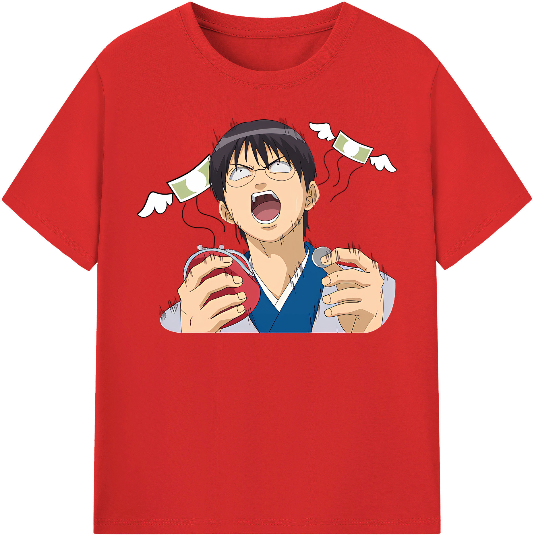 （画像用） ぎんたま 坂田銀時（さかたぎんとき） 神楽 志村新八（しむら しんぱち） GINTAMA Sakata Gintoki Kagura Shimura Shinpachi レディースカジュアルプリントTシャツ（綿100％）