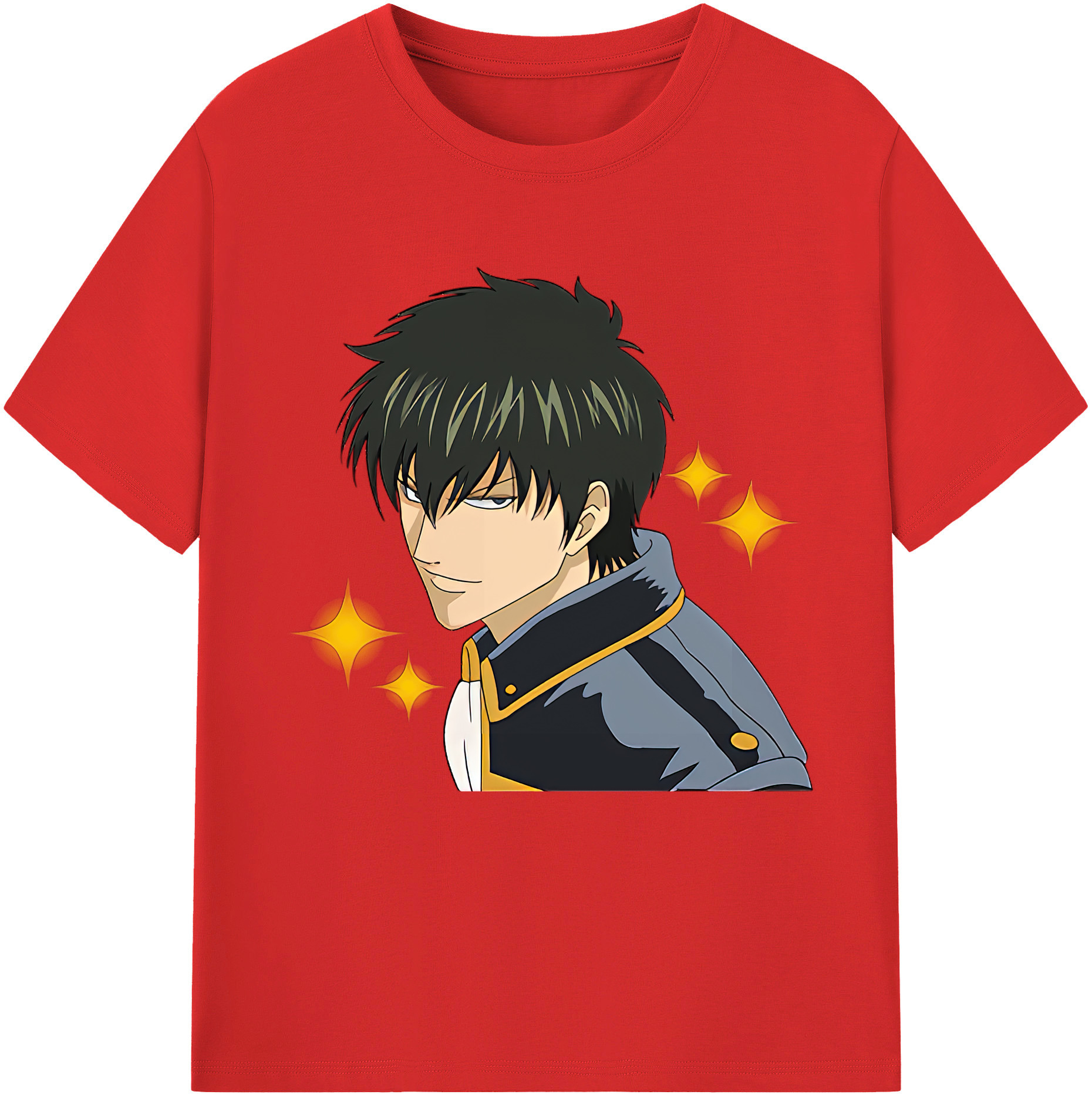 （画像用） ぎんたま 坂田銀時（さかたぎんとき） 神楽 志村新八（しむら しんぱち） GINTAMA Sakata Gintoki Kagura Shimura Shinpachi レディースカジュアルプリントTシャツ（綿100％）