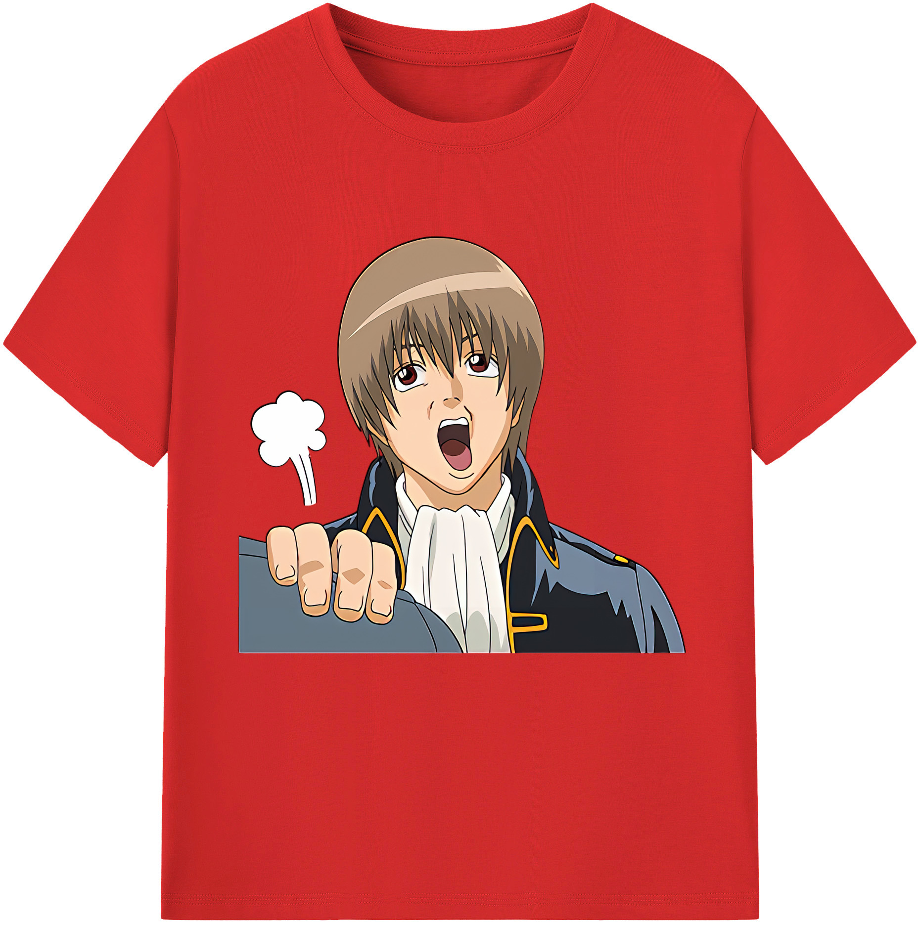 （画像用） ぎんたま 坂田銀時（さかたぎんとき） 神楽 志村新八（しむら しんぱち） GINTAMA Sakata Gintoki Kagura Shimura Shinpachi レディースカジュアルプリントTシャツ（綿100％）
