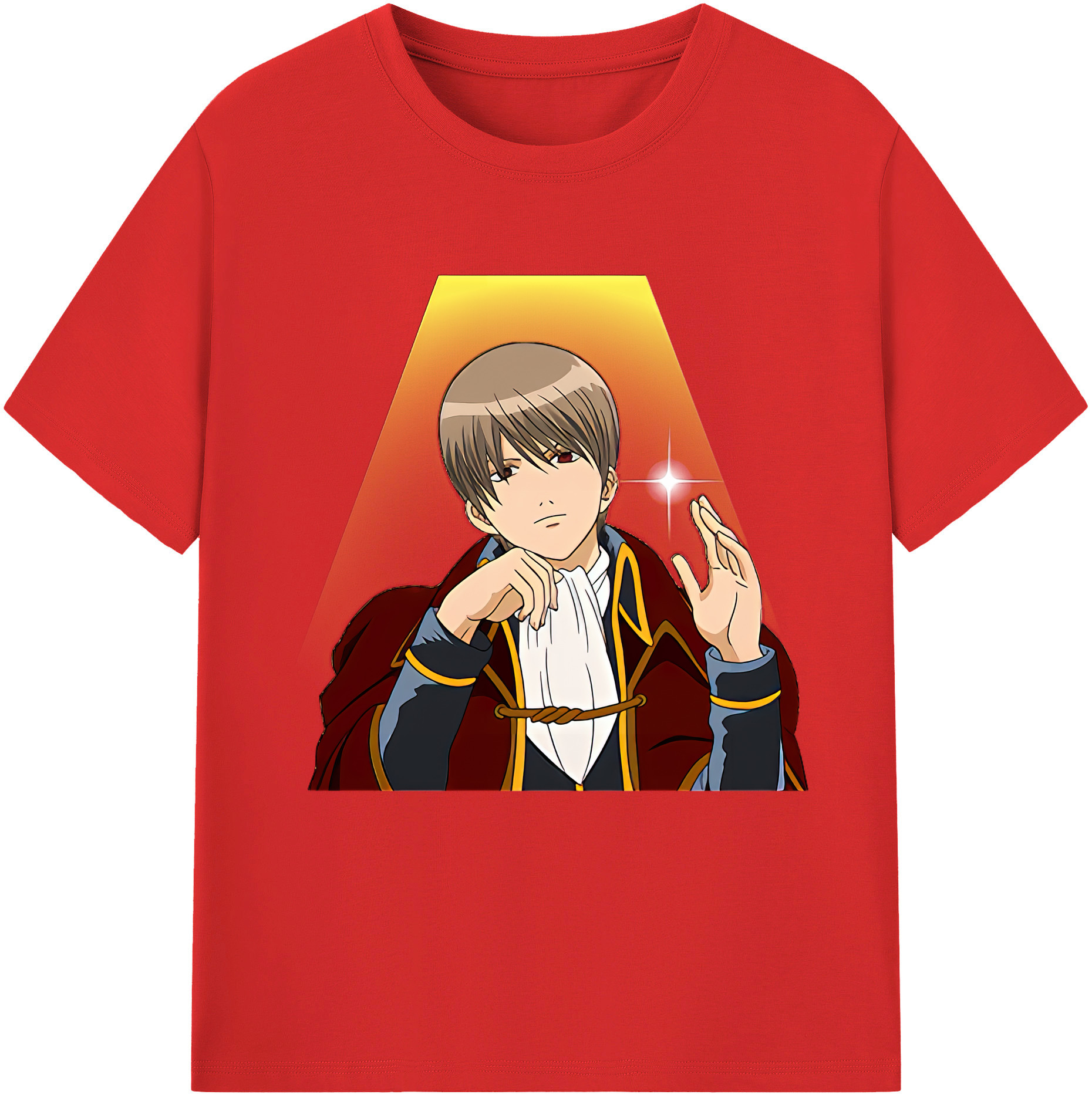 （画像用） ぎんたま 坂田銀時（さかたぎんとき） 神楽 志村新八（しむら しんぱち） GINTAMA Sakata Gintoki Kagura Shimura Shinpachi レディースカジュアルプリントTシャツ（綿100％）