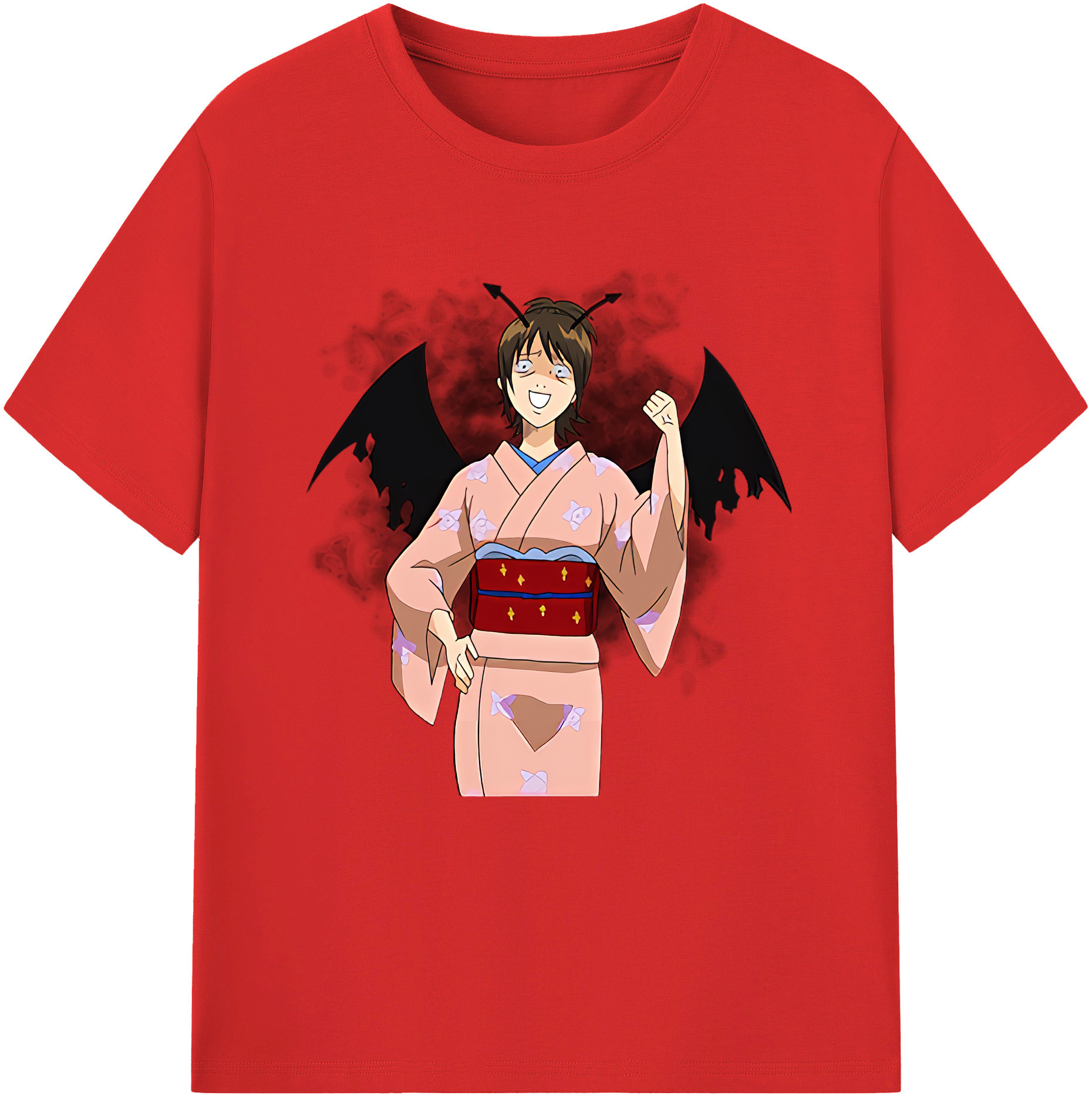 （画像用） ぎんたま 坂田銀時（さかたぎんとき） 神楽 志村新八（しむら しんぱち） GINTAMA Sakata Gintoki Kagura Shimura Shinpachi レディースカジュアルプリントTシャツ（綿100％）