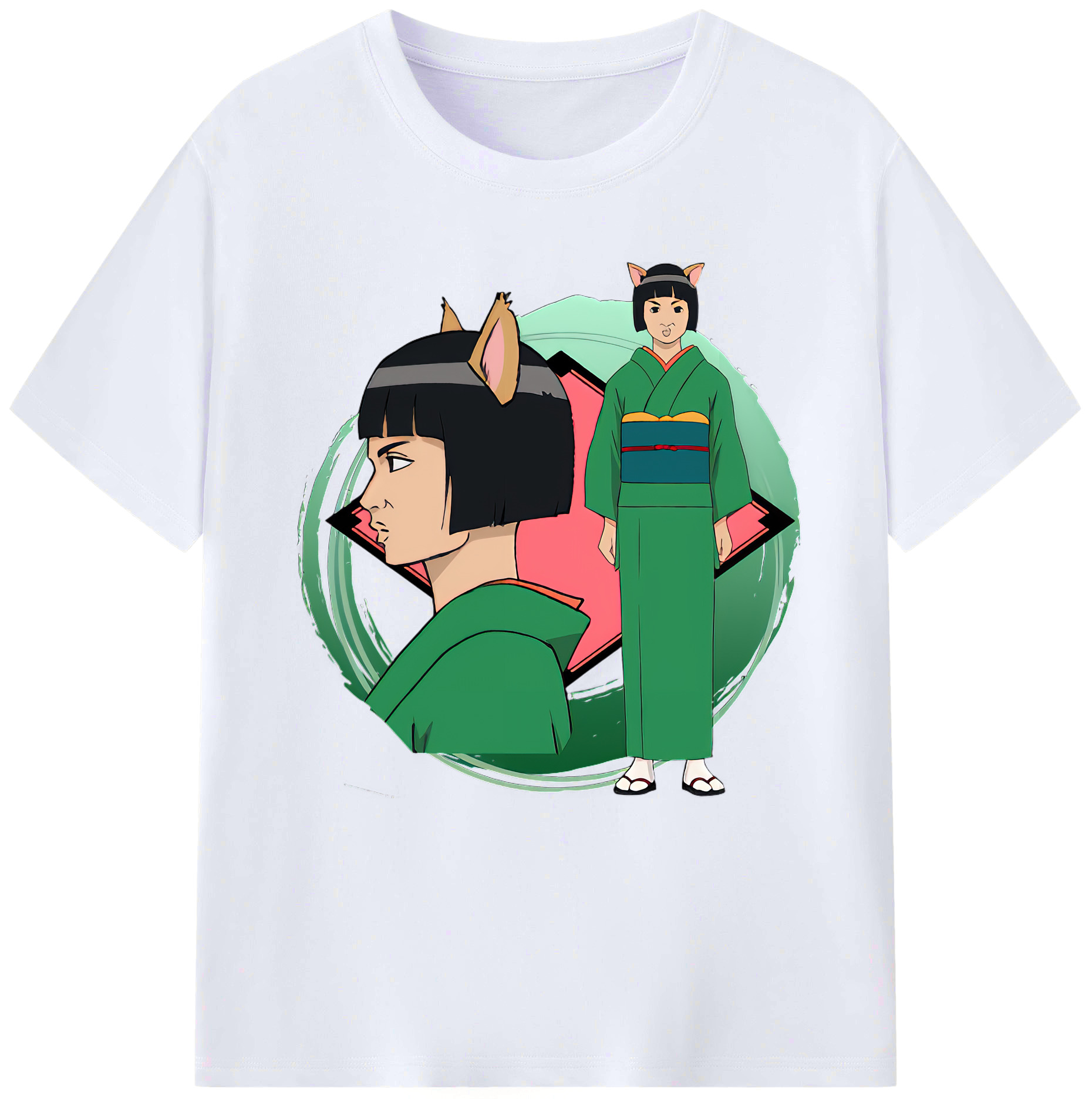 （画像用） ぎんたま 坂田銀時（さかたぎんとき） 神楽 志村新八（しむら しんぱち） GINTAMA Sakata Gintoki Kagura Shimura Shinpachi レディースカジュアルプリントTシャツ（綿100％）