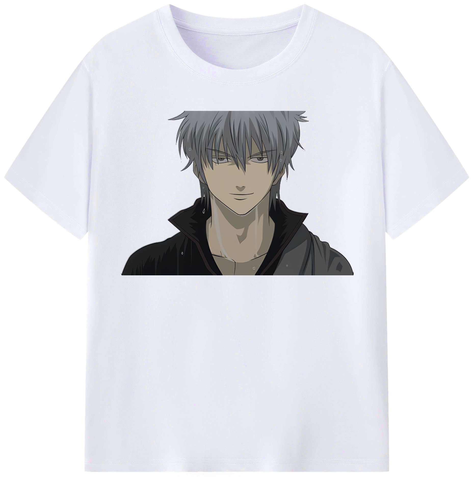 （画像用） ぎんたま 坂田銀時（さかたぎんとき） 神楽 志村新八（しむら しんぱち） GINTAMA Sakata Gintoki Kagura Shimura Shinpachi レディースカジュアルプリントTシャツ（綿100％）