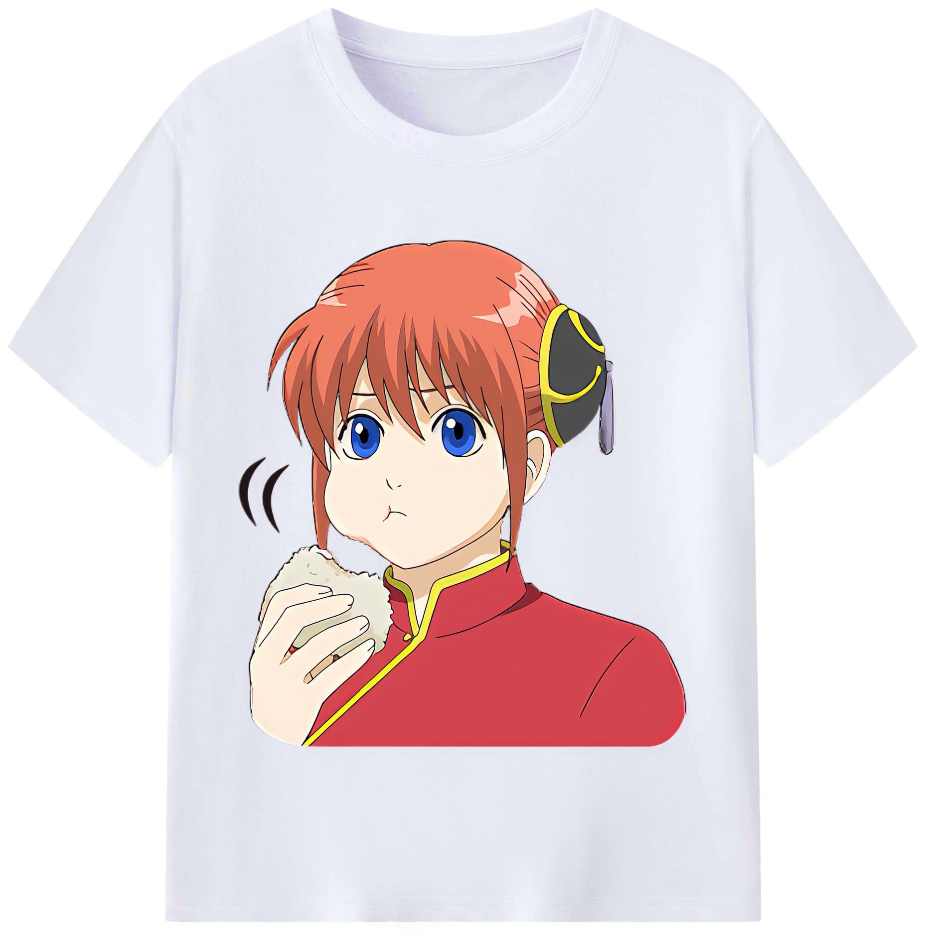 （画像用） ぎんたま 坂田銀時（さかたぎんとき） 神楽 志村新八（しむら しんぱち） GINTAMA Sakata Gintoki Kagura Shimura Shinpachi レディースカジュアルプリントTシャツ（綿100％）