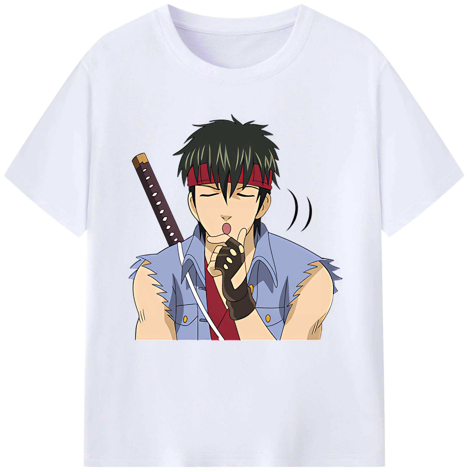 （画像用） ぎんたま 坂田銀時（さかたぎんとき） 神楽 志村新八（しむら しんぱち） GINTAMA Sakata Gintoki Kagura Shimura Shinpachi レディースカジュアルプリントTシャツ（綿100％）