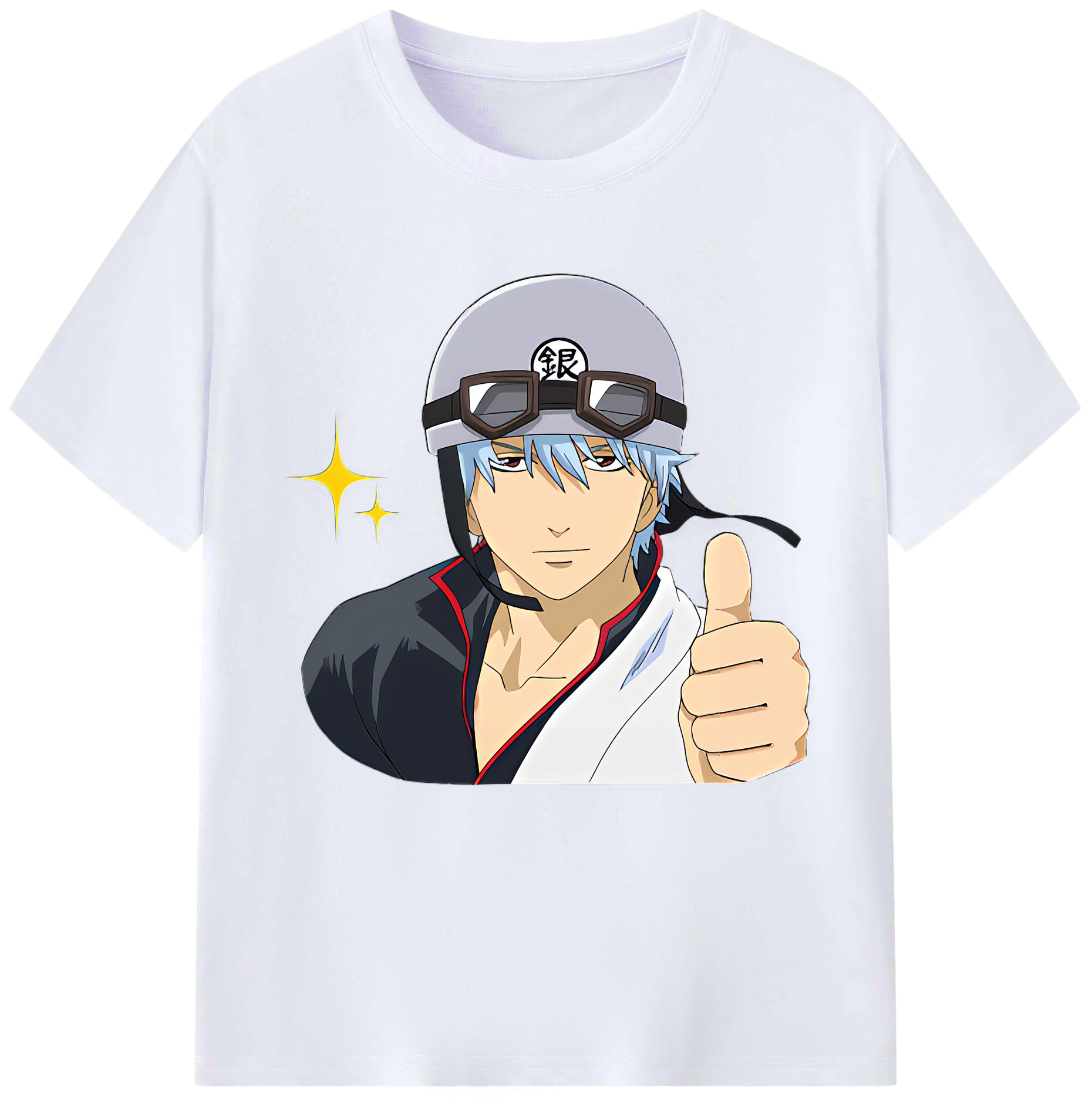 （画像用） ぎんたま 坂田銀時（さかたぎんとき） 神楽 志村新八（しむら しんぱち） GINTAMA Sakata Gintoki Kagura Shimura Shinpachi レディースカジュアルプリントTシャツ（綿100％）