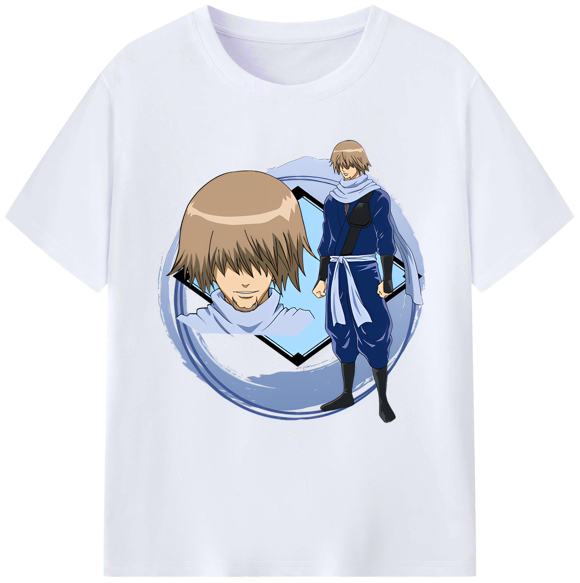 （画像用） ぎんたま 坂田銀時（さかたぎんとき） 神楽 志村新八（しむら しんぱち） GINTAMA Sakata Gintoki Kagura Shimura Shinpachi レディースカジュアルプリントTシャツ（綿100％）