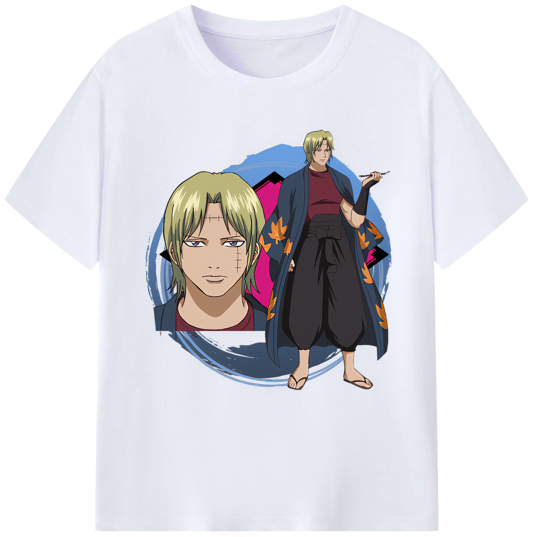 （画像用） ぎんたま 坂田銀時（さかたぎんとき） 神楽 志村新八（しむら しんぱち） GINTAMA Sakata Gintoki Kagura Shimura Shinpachi レディースカジュアルプリントTシャツ（綿100％）