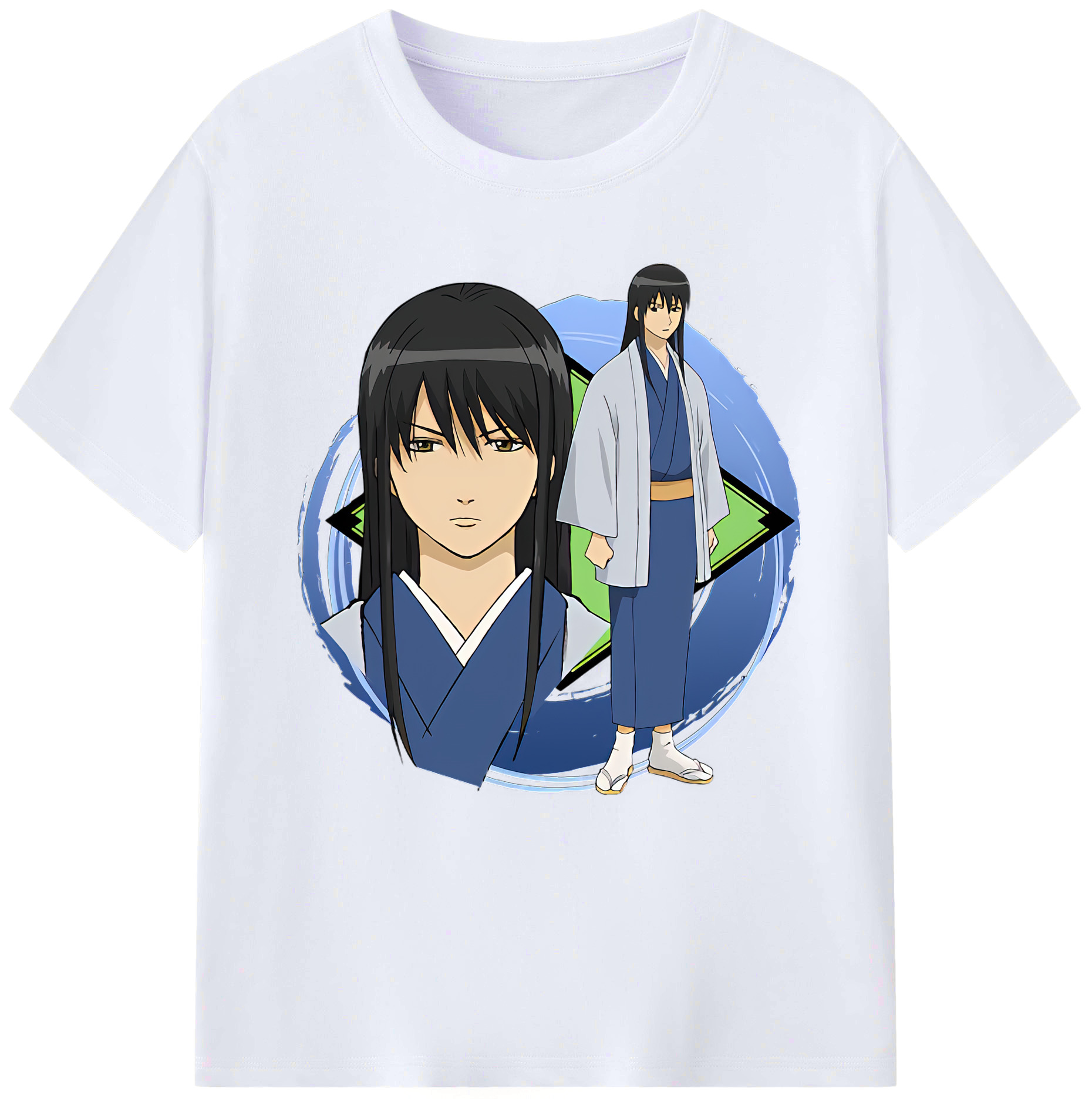 （画像用） ぎんたま 坂田銀時（さかたぎんとき） 神楽 志村新八（しむら しんぱち） GINTAMA Sakata Gintoki Kagura Shimura Shinpachi レディースカジュアルプリントTシャツ（綿100％）