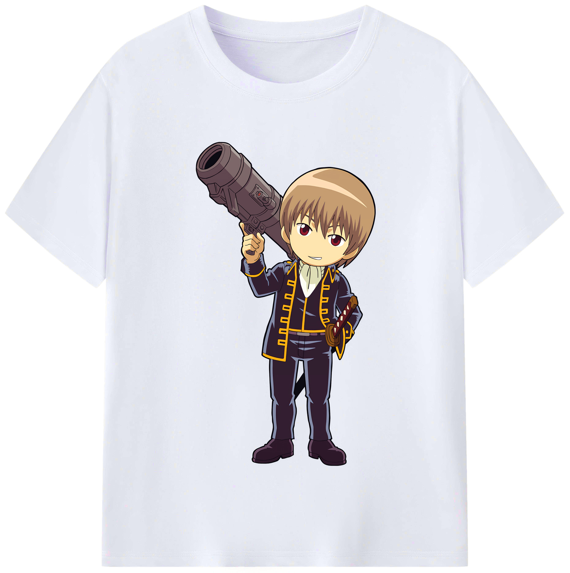 （画像用） ぎんたま 坂田銀時（さかたぎんとき） 神楽 志村新八（しむら しんぱち） GINTAMA Sakata Gintoki Kagura Shimura Shinpachi レディースカジュアルプリントTシャツ（綿100％）