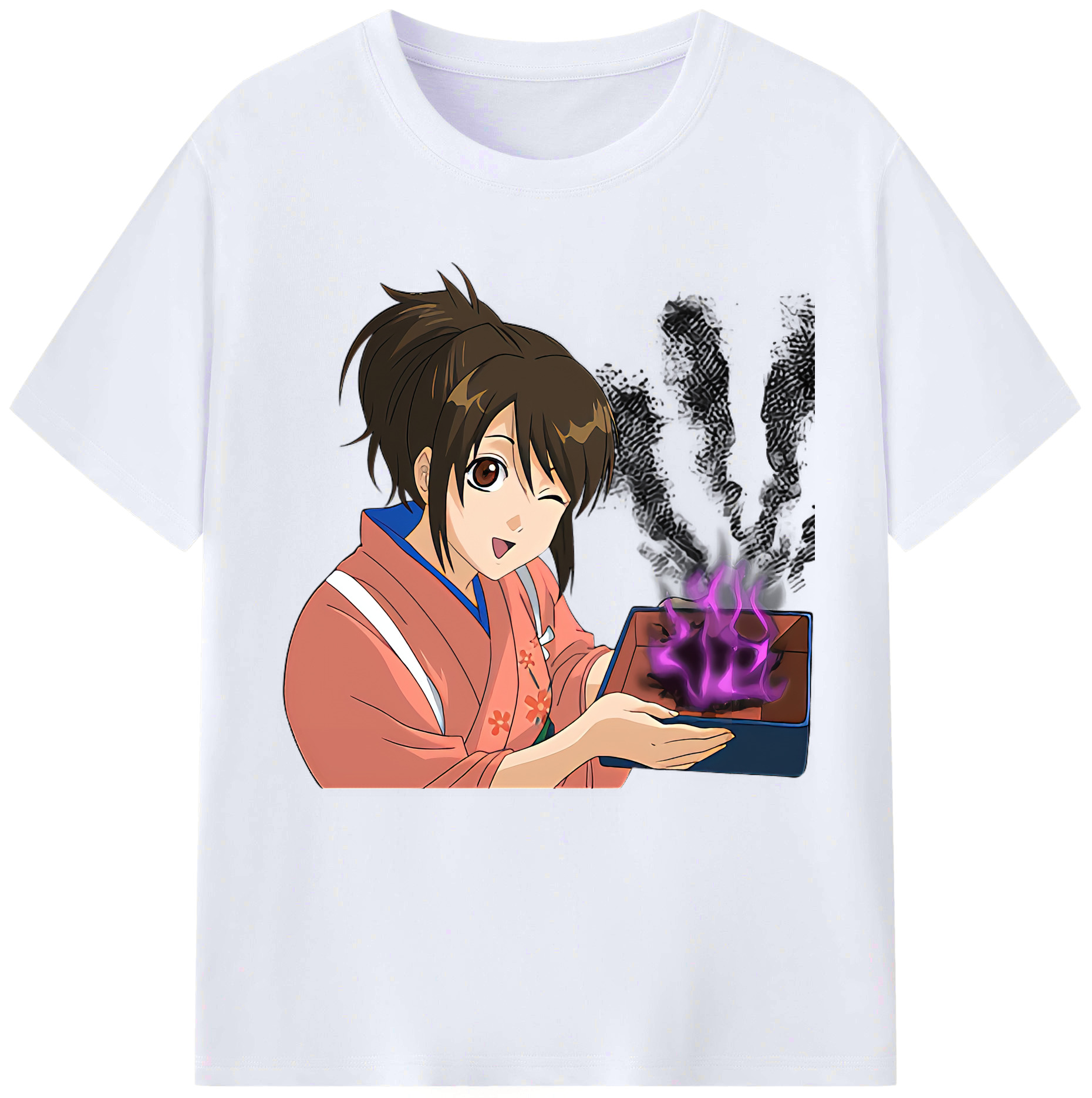 （画像用） ぎんたま 坂田銀時（さかたぎんとき） 神楽 志村新八（しむら しんぱち） GINTAMA Sakata Gintoki Kagura Shimura Shinpachi レディースカジュアルプリントTシャツ（綿100％）