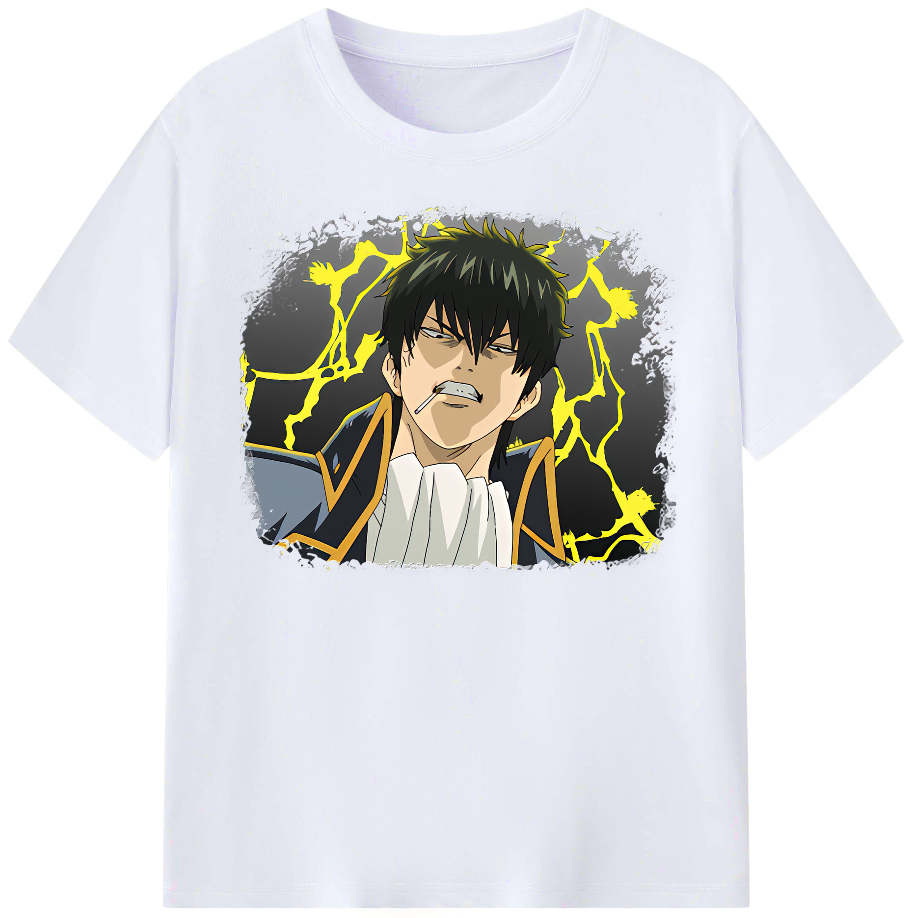 （画像用） ぎんたま 坂田銀時（さかたぎんとき） 神楽 志村新八（しむら しんぱち） GINTAMA Sakata Gintoki Kagura Shimura Shinpachi レディースカジュアルプリントTシャツ（綿100％）
