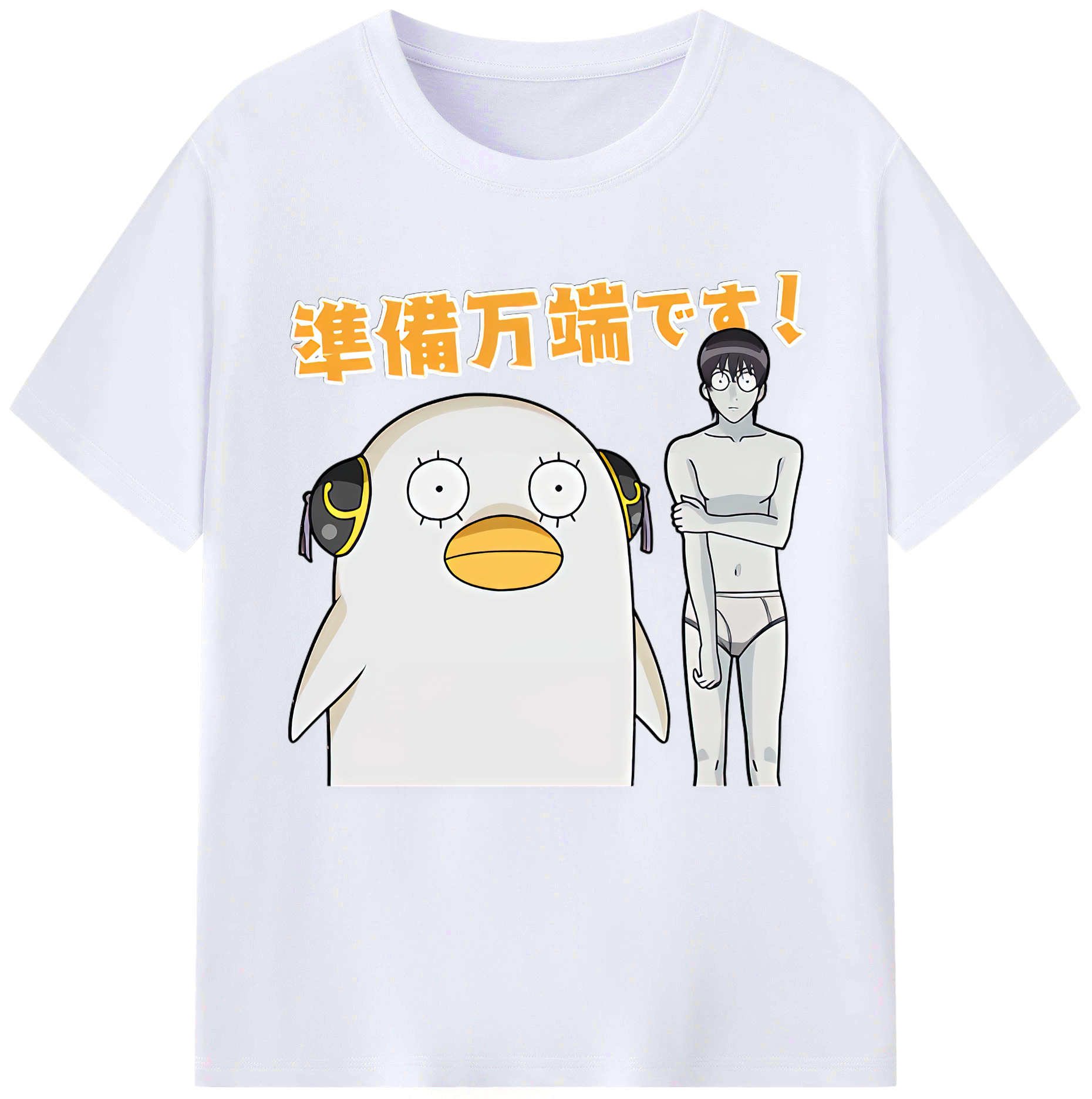 （画像用） ぎんたま 坂田銀時（さかたぎんとき） 神楽 志村新八（しむら しんぱち） GINTAMA Sakata Gintoki Kagura Shimura Shinpachi レディースカジュアルプリントTシャツ（綿100％）