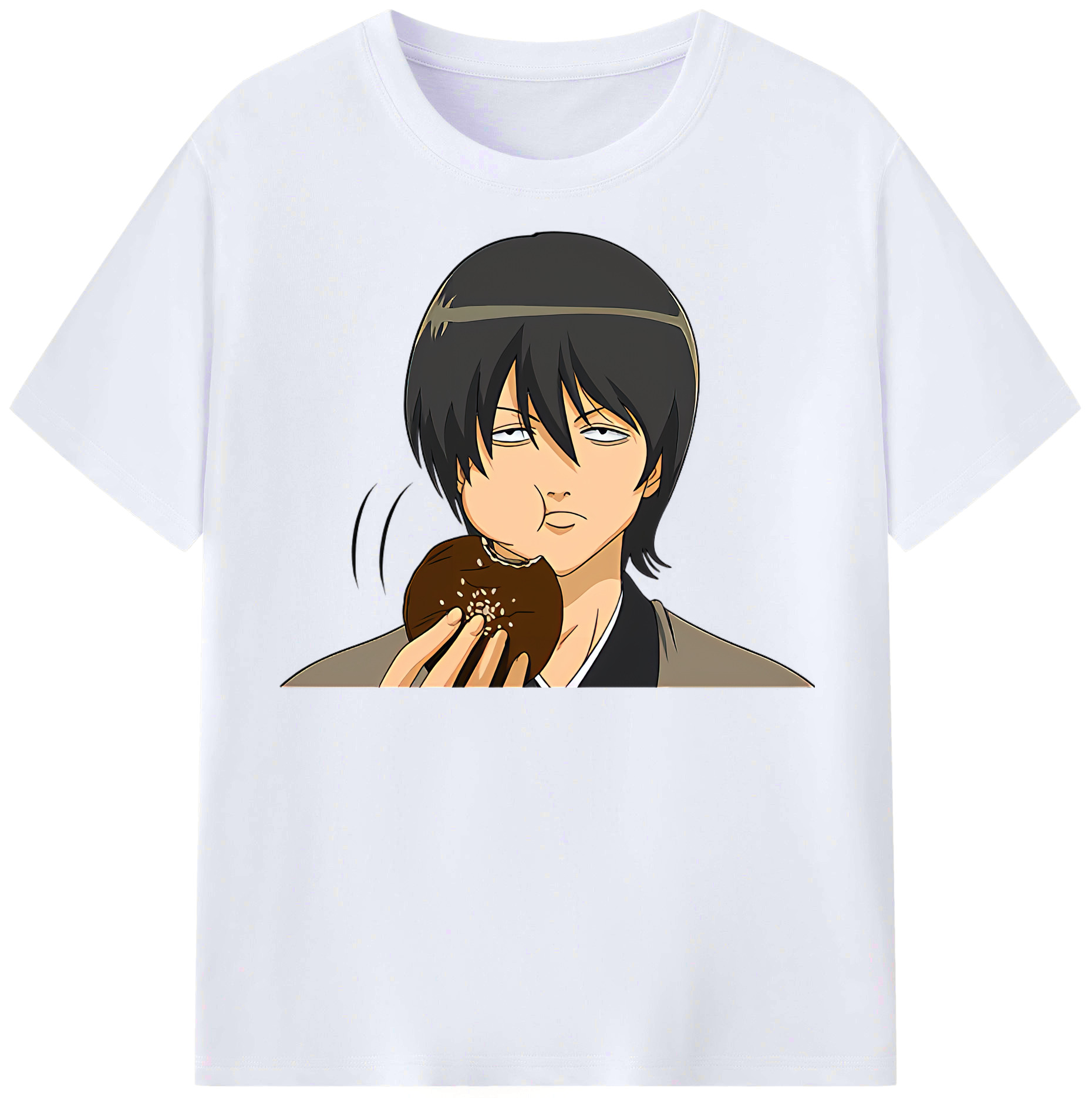 （画像用） ぎんたま 坂田銀時（さかたぎんとき） 神楽 志村新八（しむら しんぱち） GINTAMA Sakata Gintoki Kagura Shimura Shinpachi レディースカジュアルプリントTシャツ（綿100％）