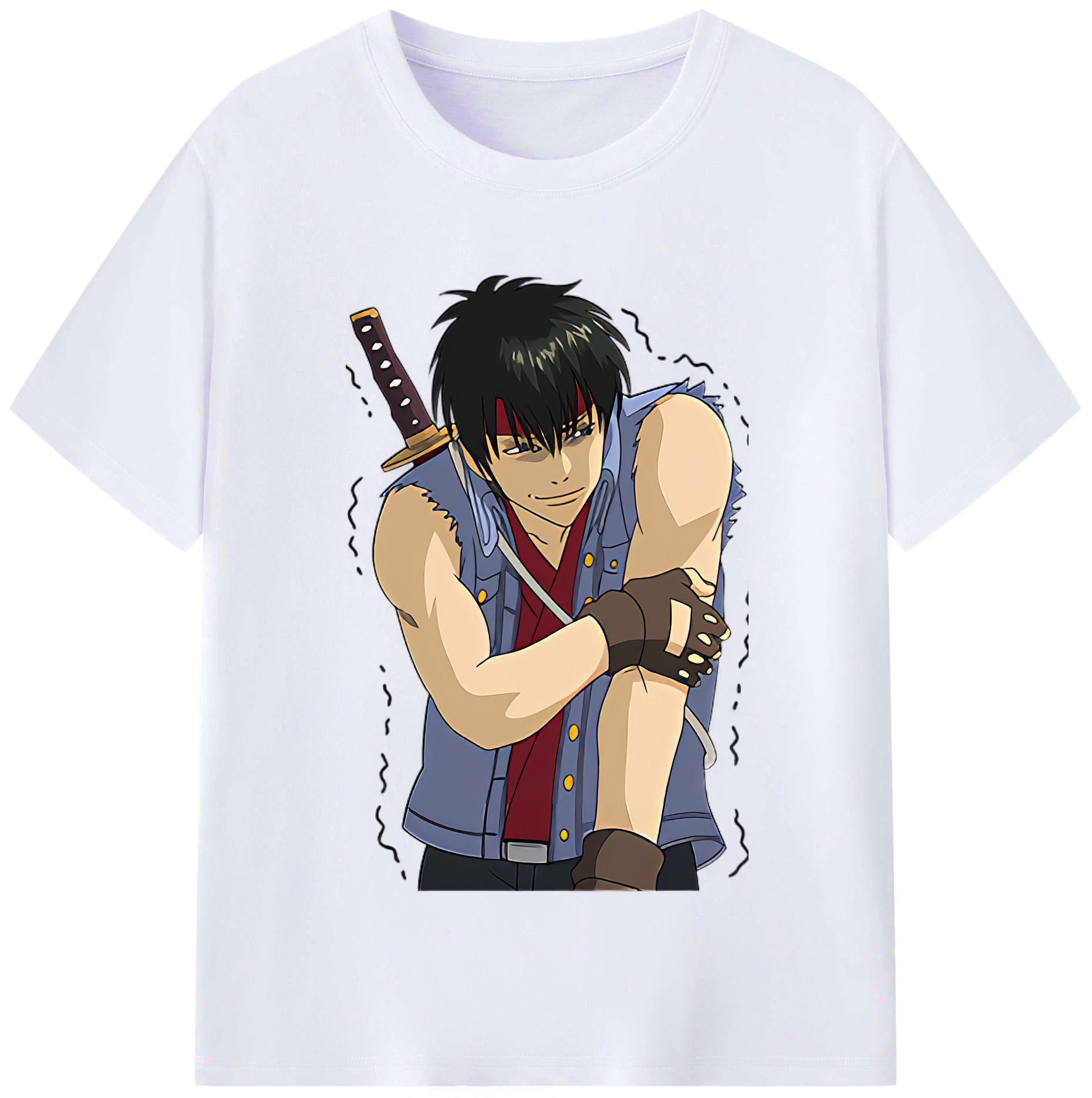 （画像用） ぎんたま 坂田銀時（さかたぎんとき） 神楽 志村新八（しむら しんぱち） GINTAMA Sakata Gintoki Kagura Shimura Shinpachi レディースカジュアルプリントTシャツ（綿100％）