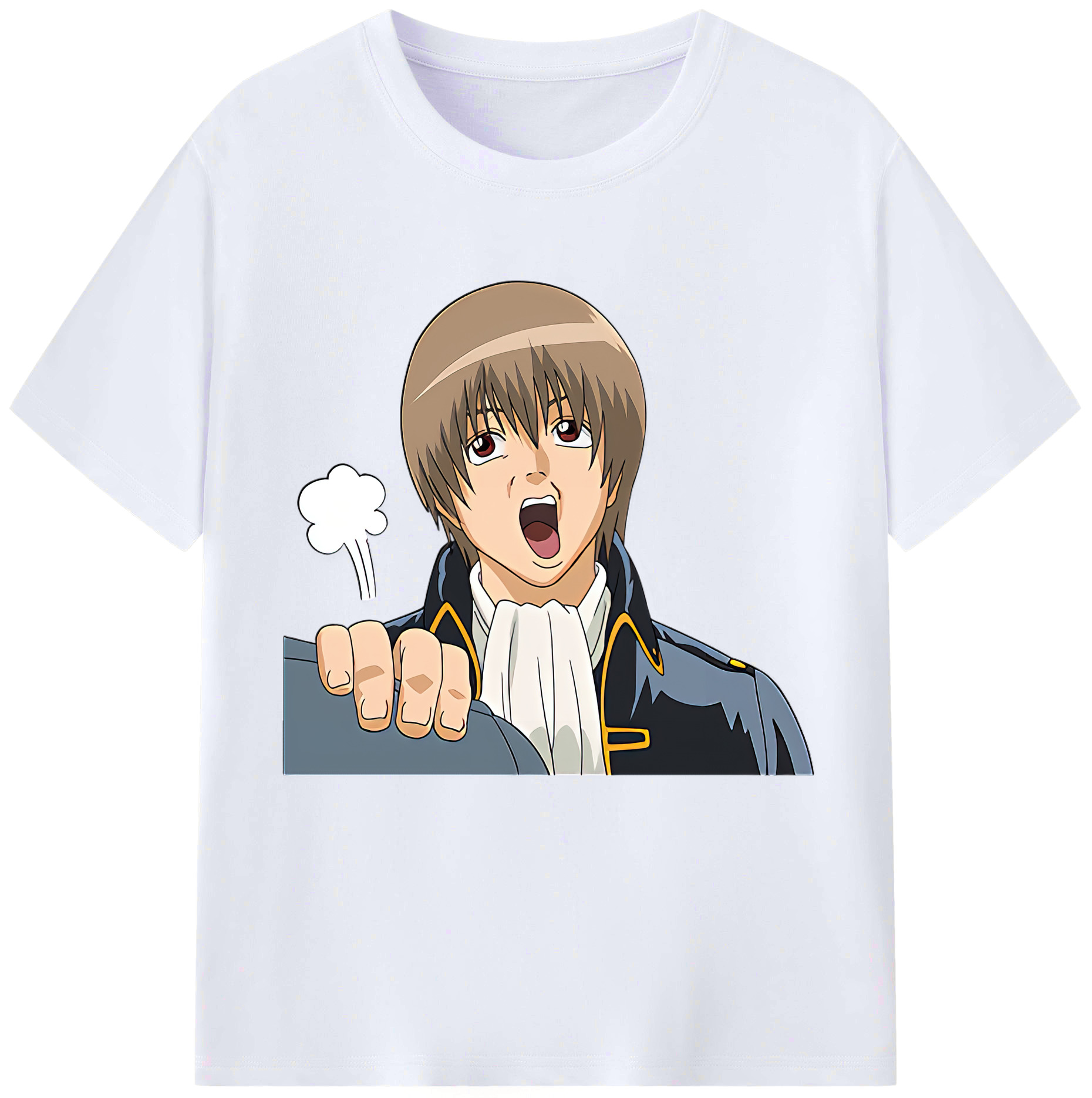 （画像用） ぎんたま 坂田銀時（さかたぎんとき） 神楽 志村新八（しむら しんぱち） GINTAMA Sakata Gintoki Kagura Shimura Shinpachi レディースカジュアルプリントTシャツ（綿100％）