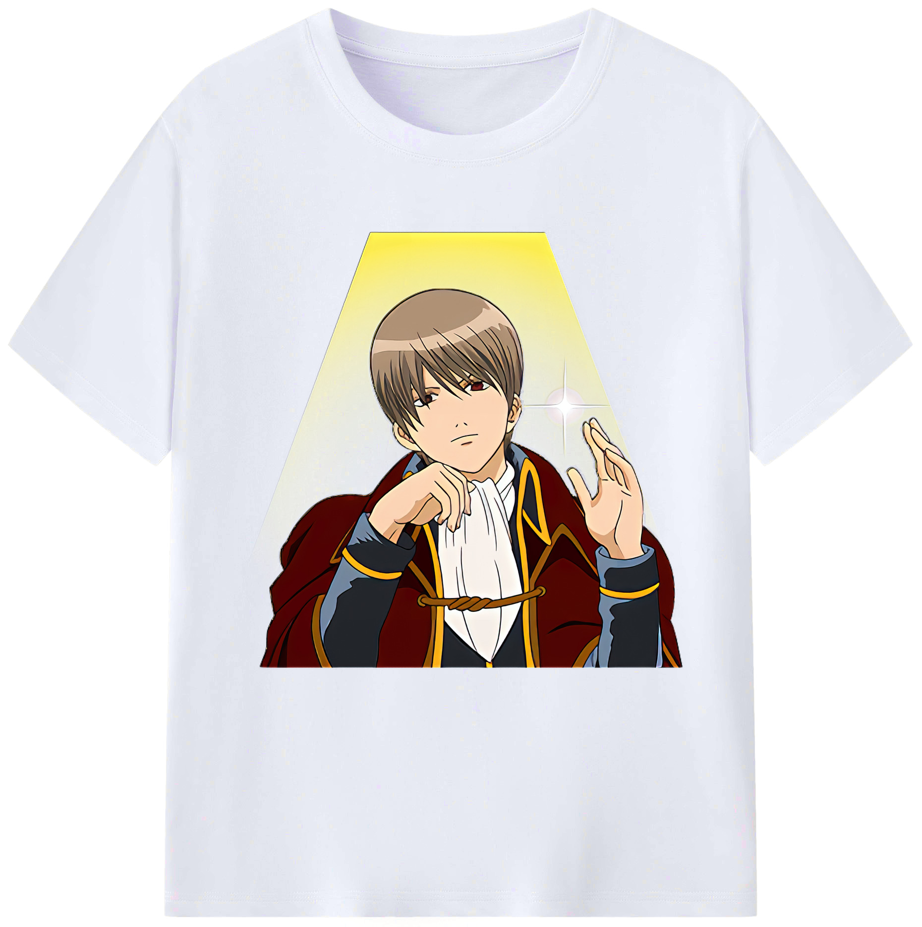 （画像用） ぎんたま 坂田銀時（さかたぎんとき） 神楽 志村新八（しむら しんぱち） GINTAMA Sakata Gintoki Kagura Shimura Shinpachi レディースカジュアルプリントTシャツ（綿100％）