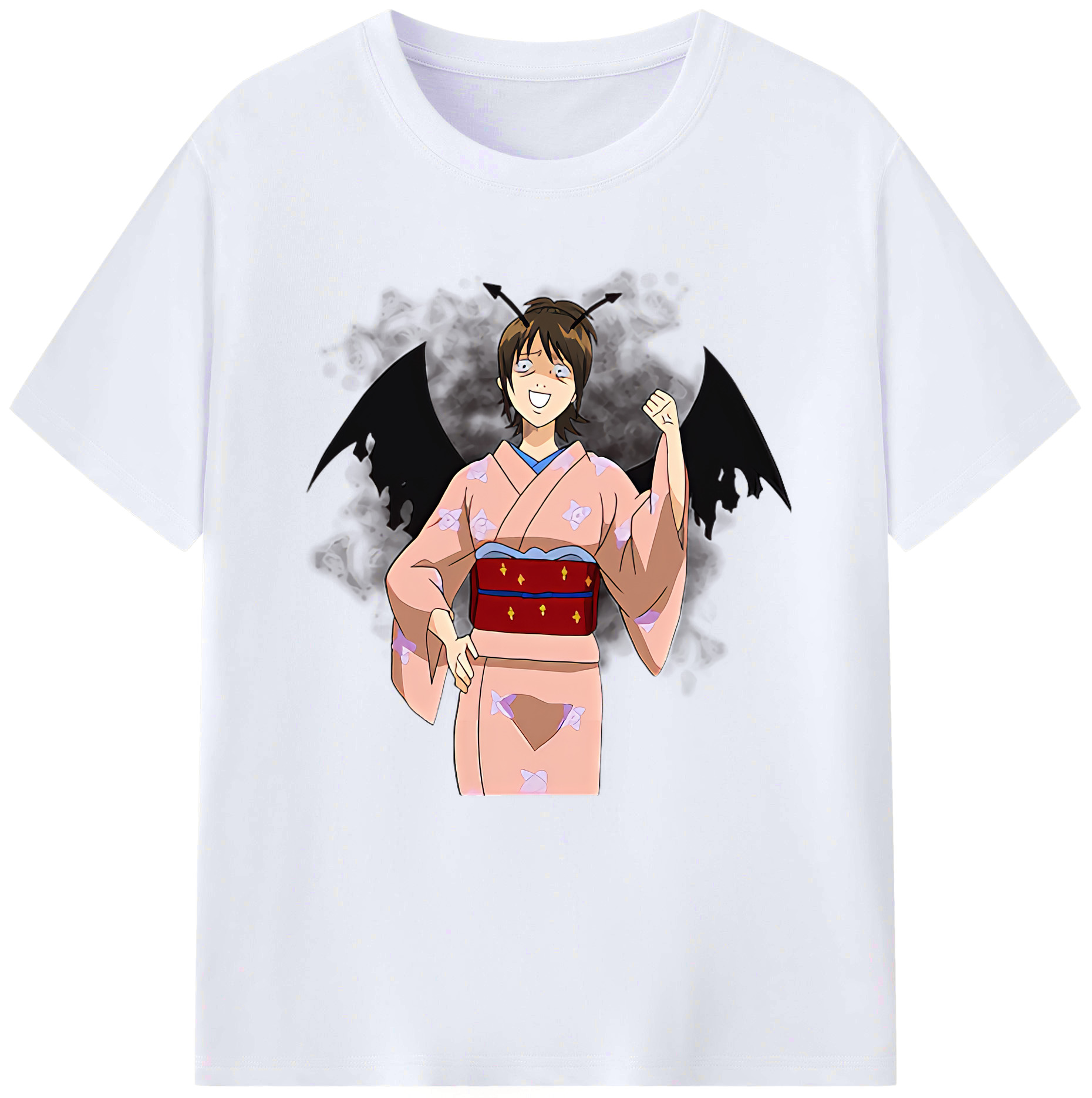 （画像用） ぎんたま 坂田銀時（さかたぎんとき） 神楽 志村新八（しむら しんぱち） GINTAMA Sakata Gintoki Kagura Shimura Shinpachi レディースカジュアルプリントTシャツ（綿100％）