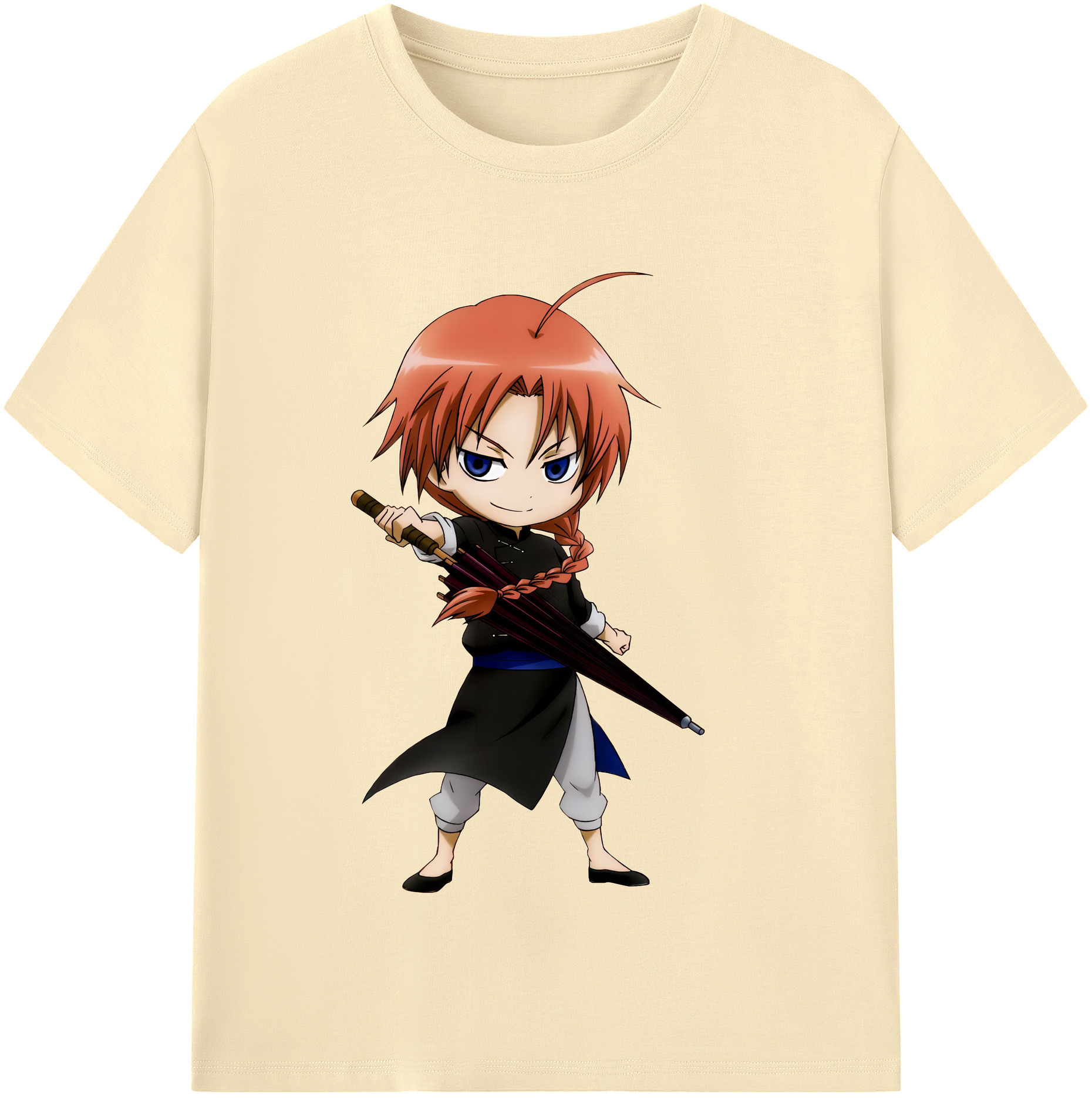（画像用） ぎんたま 坂田銀時（さかたぎんとき） 神楽 志村新八（しむら しんぱち） GINTAMA Sakata Gintoki Kagura Shimura Shinpachi 綿100％半袖Tシャツ（フロントプリント）