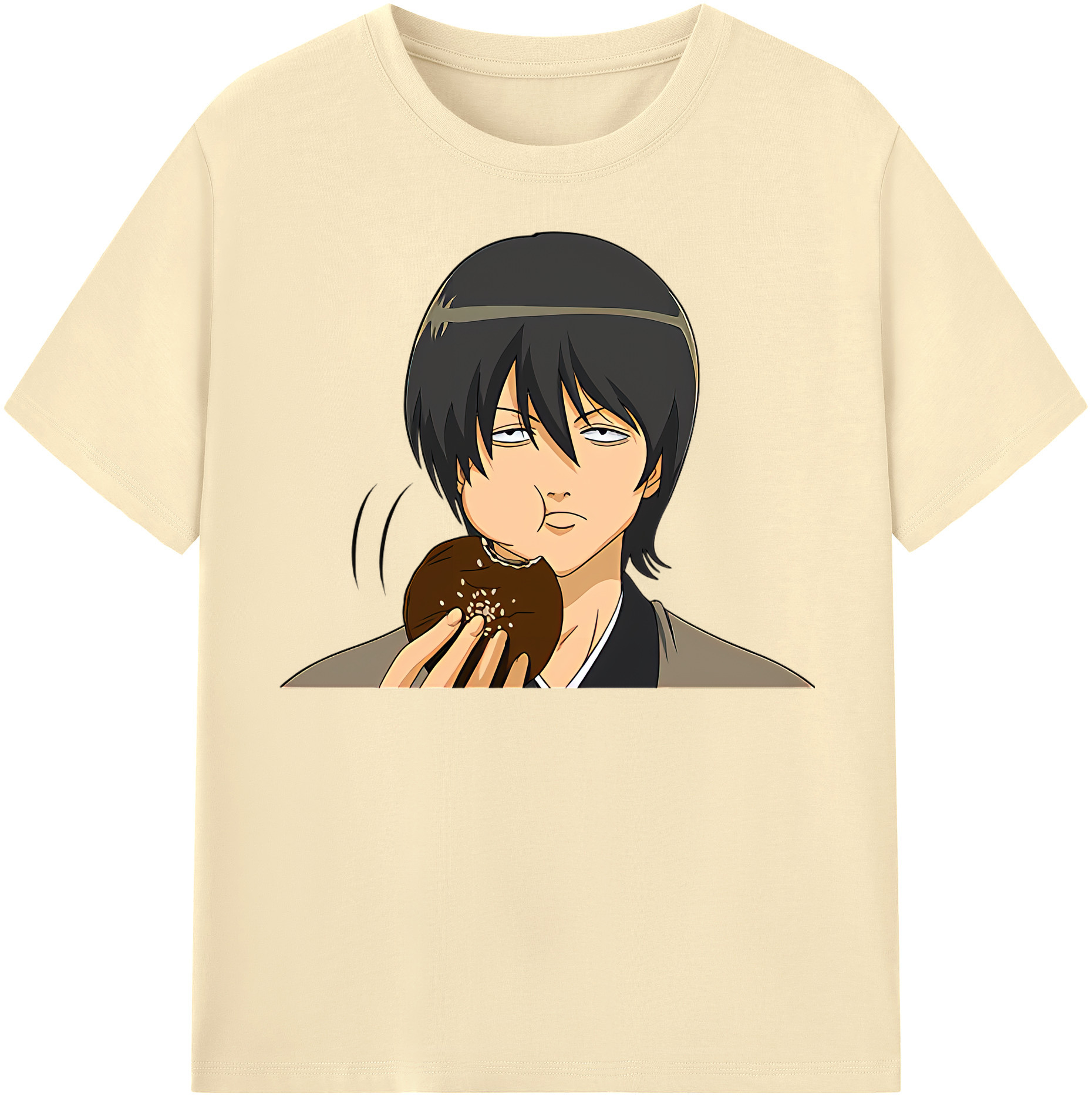 （画像用） ぎんたま 坂田銀時（さかたぎんとき） 神楽 志村新八（しむら しんぱち） GINTAMA Sakata Gintoki Kagura Shimura Shinpachi 綿100％半袖Tシャツ（フロントプリント）