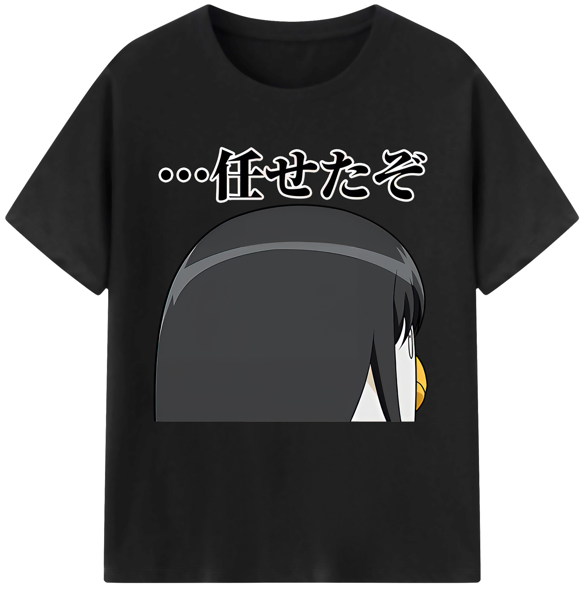 （画像用） ぎんたま 坂田銀時（さかたぎんとき） 神楽 志村新八（しむら しんぱち） GINTAMA Sakata Gintoki Kagura Shimura Shinpachi 綿100％半袖Tシャツ（フロントプリント）