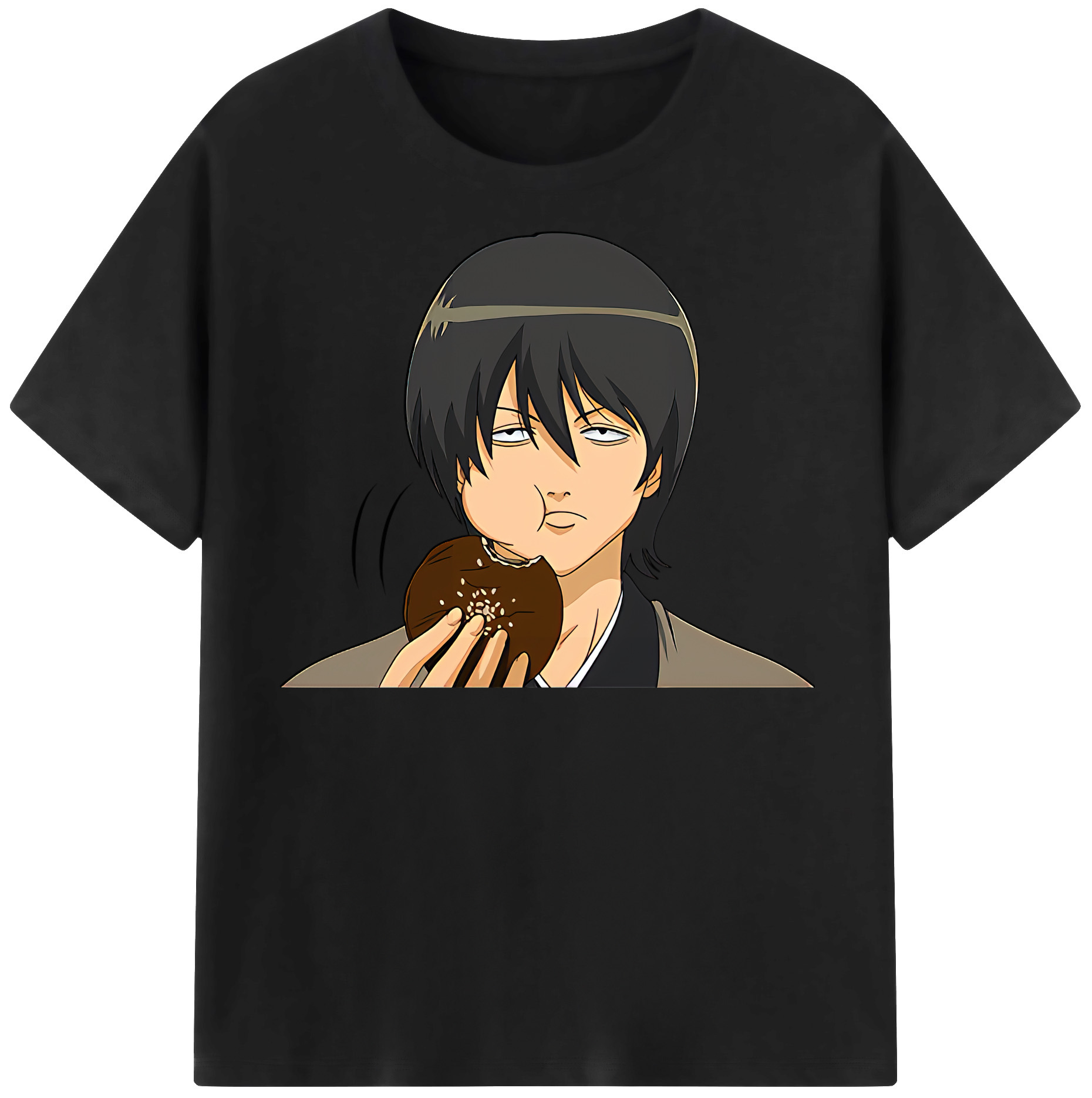 （画像用） ぎんたま 坂田銀時（さかたぎんとき） 神楽 志村新八（しむら しんぱち） GINTAMA Sakata Gintoki Kagura Shimura Shinpachi 綿100％半袖Tシャツ（フロントプリント）