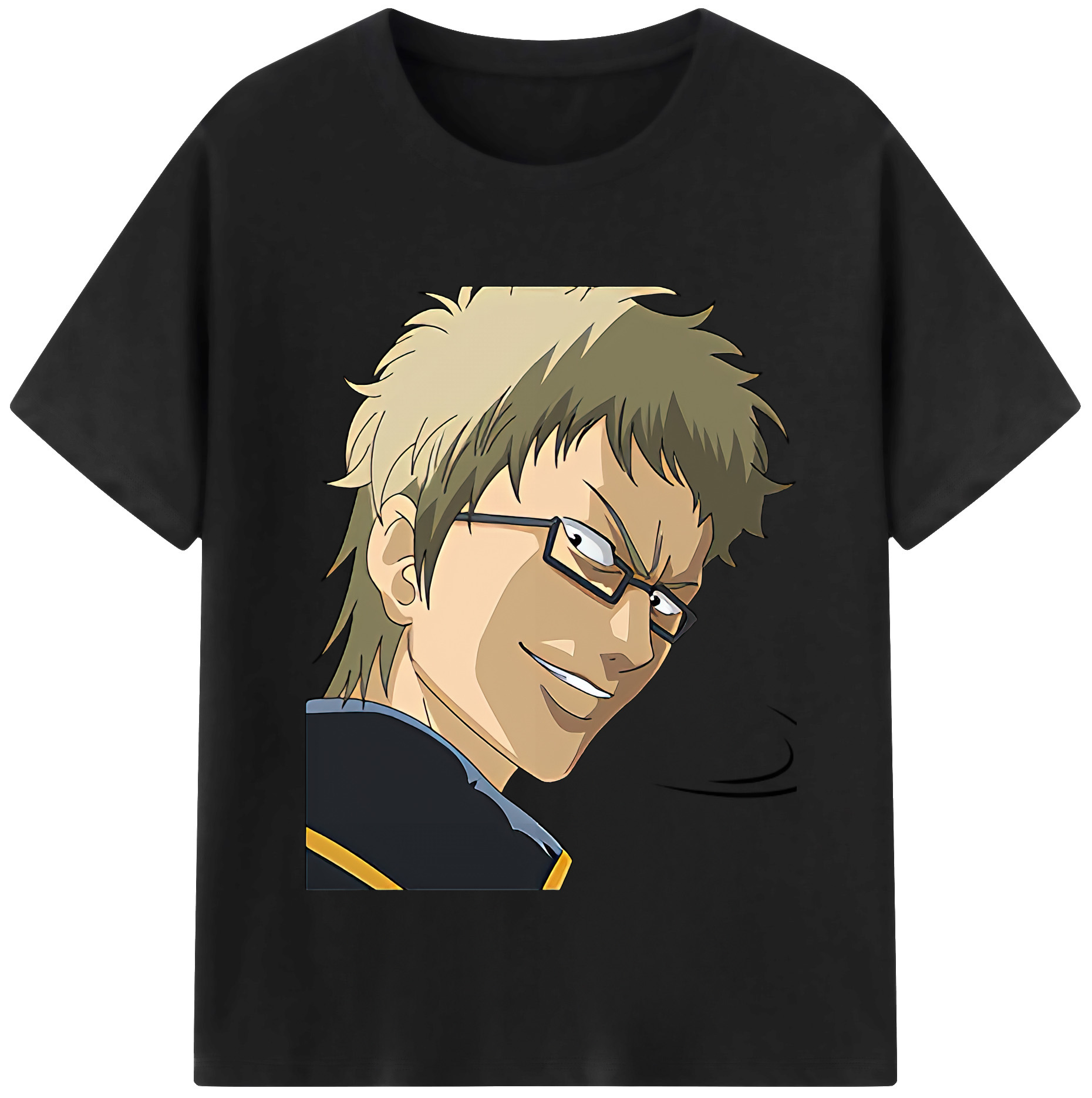 （画像用） ぎんたま 坂田銀時（さかたぎんとき） 神楽 志村新八（しむら しんぱち） GINTAMA Sakata Gintoki Kagura Shimura Shinpachi 綿100％半袖Tシャツ（フロントプリント）