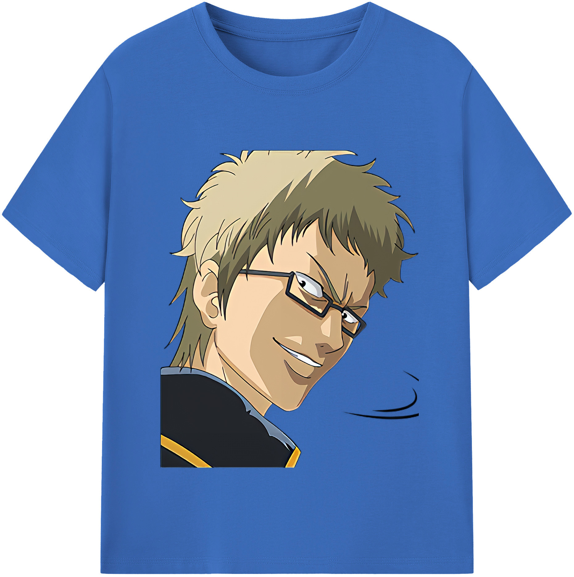 （画像用） ぎんたま 坂田銀時（さかたぎんとき） 神楽 志村新八（しむら しんぱち） GINTAMA Sakata Gintoki Kagura Shimura Shinpachi 綿100％半袖Tシャツ（フロントプリント）