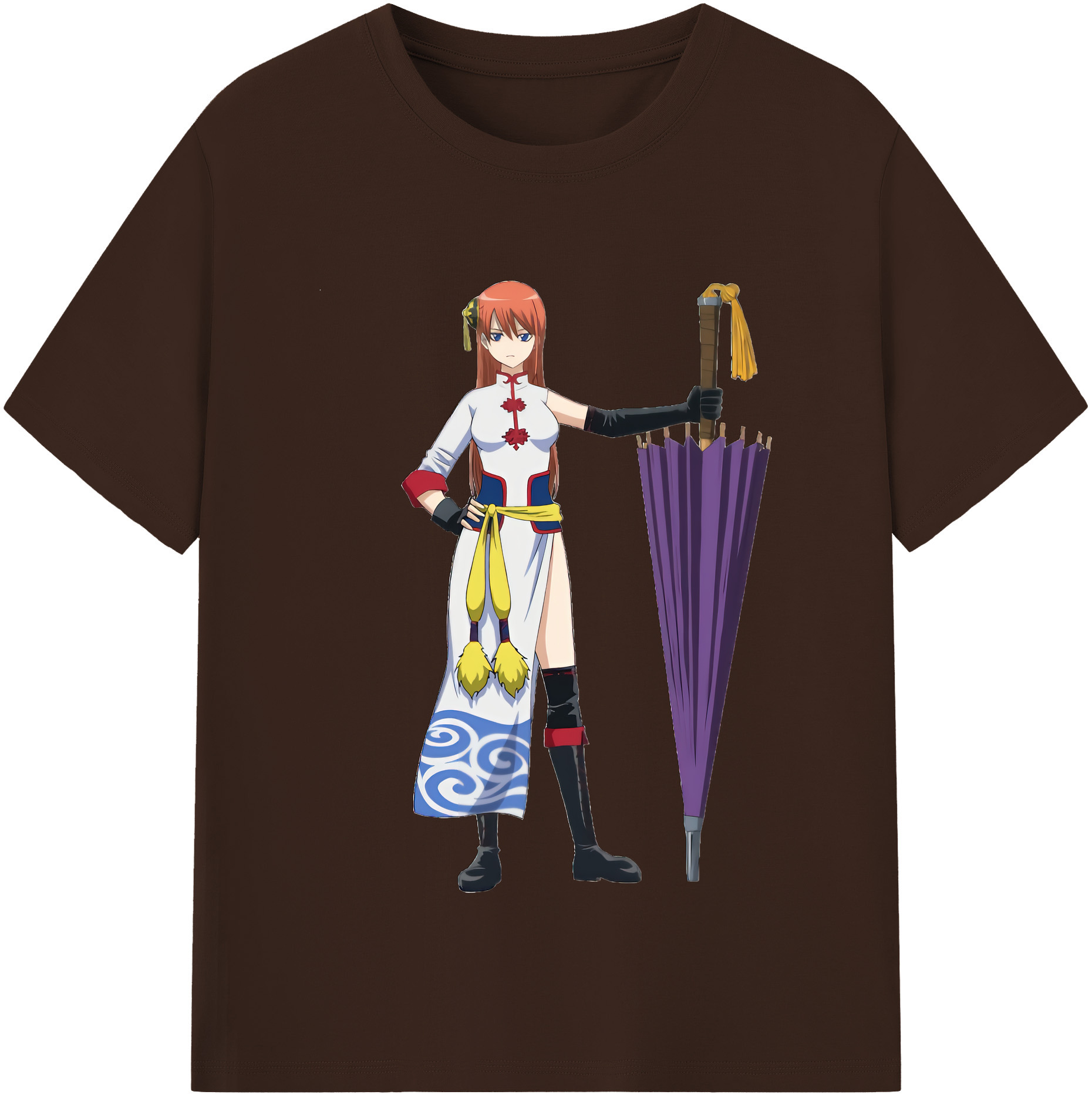（画像用） ぎんたま 坂田銀時（さかたぎんとき） 神楽 志村新八（しむら しんぱち） GINTAMA Sakata Gintoki Kagura Shimura Shinpachi 綿100％半袖Tシャツ（フロントプリント）