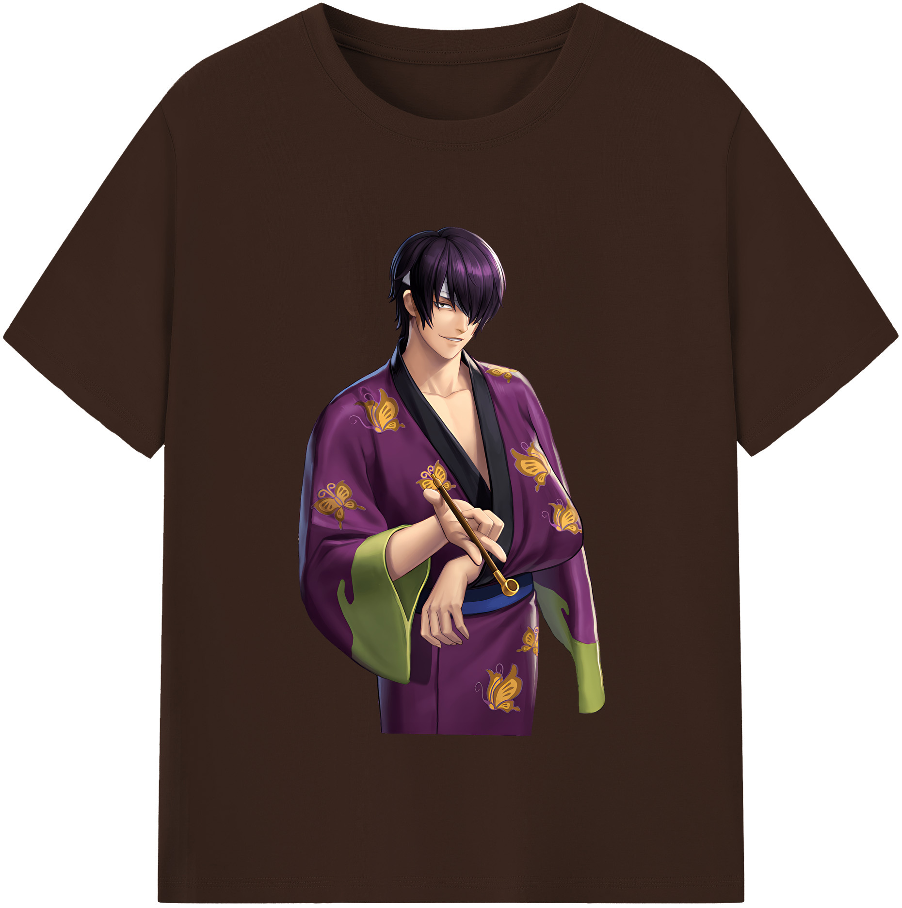 （画像用） ぎんたま 坂田銀時（さかたぎんとき） 神楽 志村新八（しむら しんぱち） GINTAMA Sakata Gintoki Kagura Shimura Shinpachi 綿100％半袖Tシャツ（フロントプリント）
