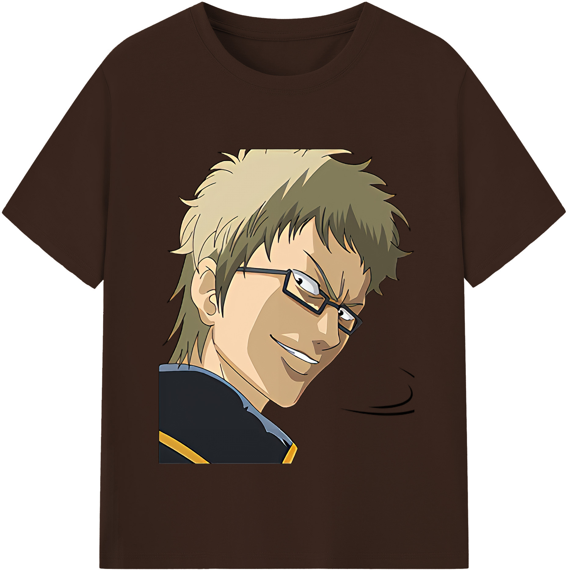 （画像用） ぎんたま 坂田銀時（さかたぎんとき） 神楽 志村新八（しむら しんぱち） GINTAMA Sakata Gintoki Kagura Shimura Shinpachi 綿100％半袖Tシャツ（フロントプリント）