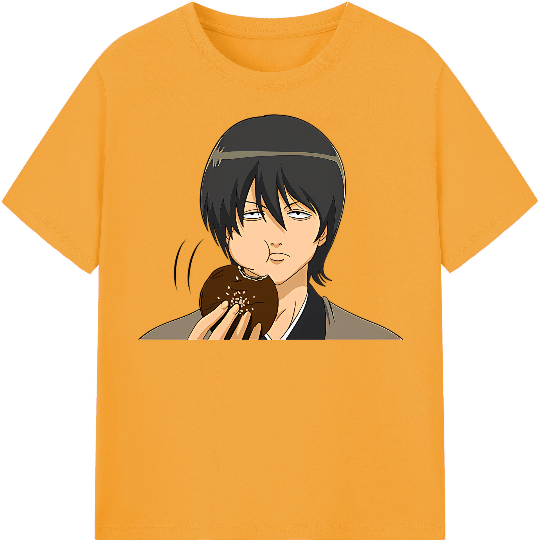 （画像用） ぎんたま 坂田銀時（さかたぎんとき） 神楽 志村新八（しむら しんぱち） GINTAMA Sakata Gintoki Kagura Shimura Shinpachi 綿100％半袖Tシャツ（フロントプリント）