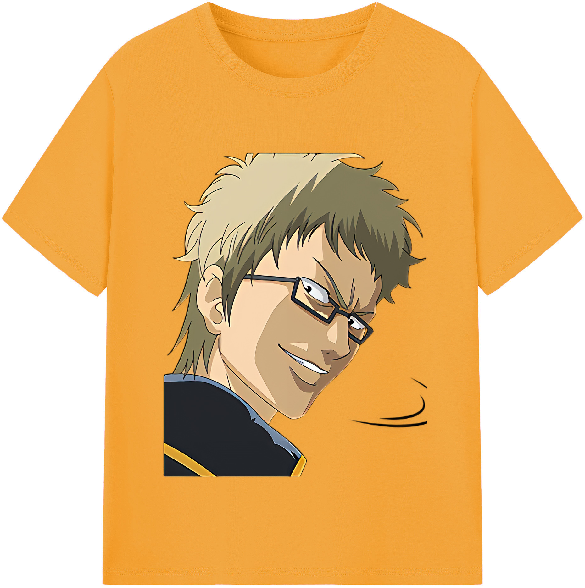 （画像用） ぎんたま 坂田銀時（さかたぎんとき） 神楽 志村新八（しむら しんぱち） GINTAMA Sakata Gintoki Kagura Shimura Shinpachi 綿100％半袖Tシャツ（フロントプリント）