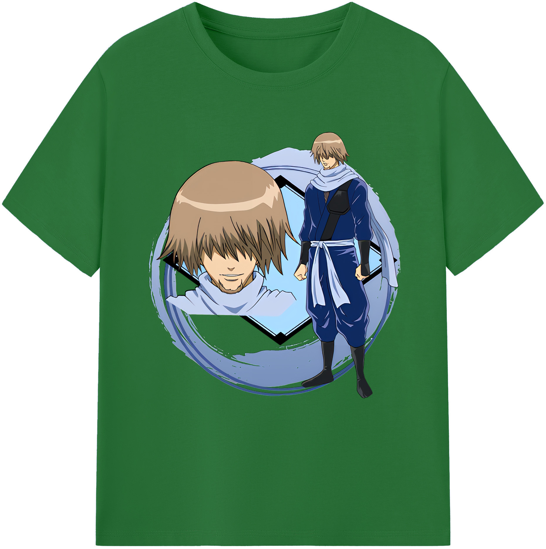 （画像用） ぎんたま 坂田銀時（さかたぎんとき） 神楽 志村新八（しむら しんぱち） GINTAMA Sakata Gintoki Kagura Shimura Shinpachi 綿100％半袖Tシャツ（フロントプリント）