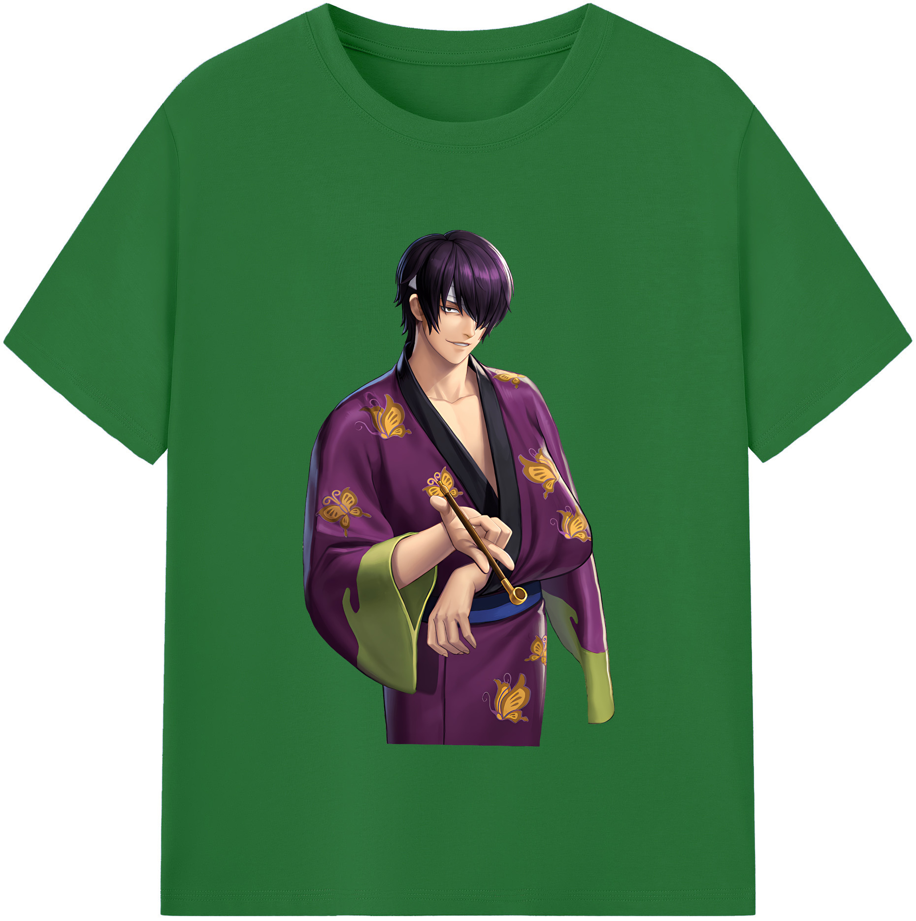 （画像用） ぎんたま 坂田銀時（さかたぎんとき） 神楽 志村新八（しむら しんぱち） GINTAMA Sakata Gintoki Kagura Shimura Shinpachi 綿100％半袖Tシャツ（フロントプリント）