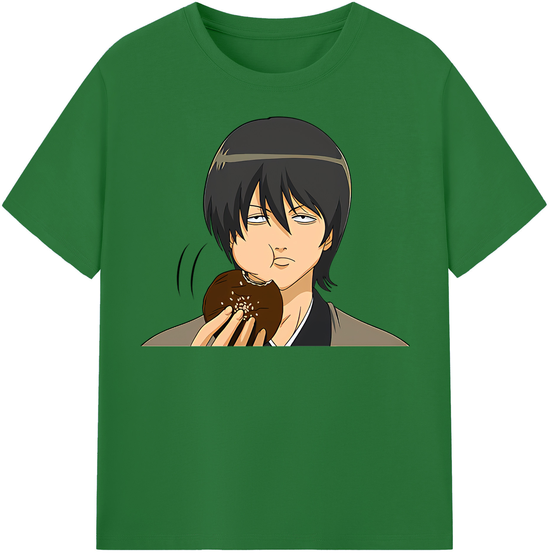 （画像用） ぎんたま 坂田銀時（さかたぎんとき） 神楽 志村新八（しむら しんぱち） GINTAMA Sakata Gintoki Kagura Shimura Shinpachi 綿100％半袖Tシャツ（フロントプリント）