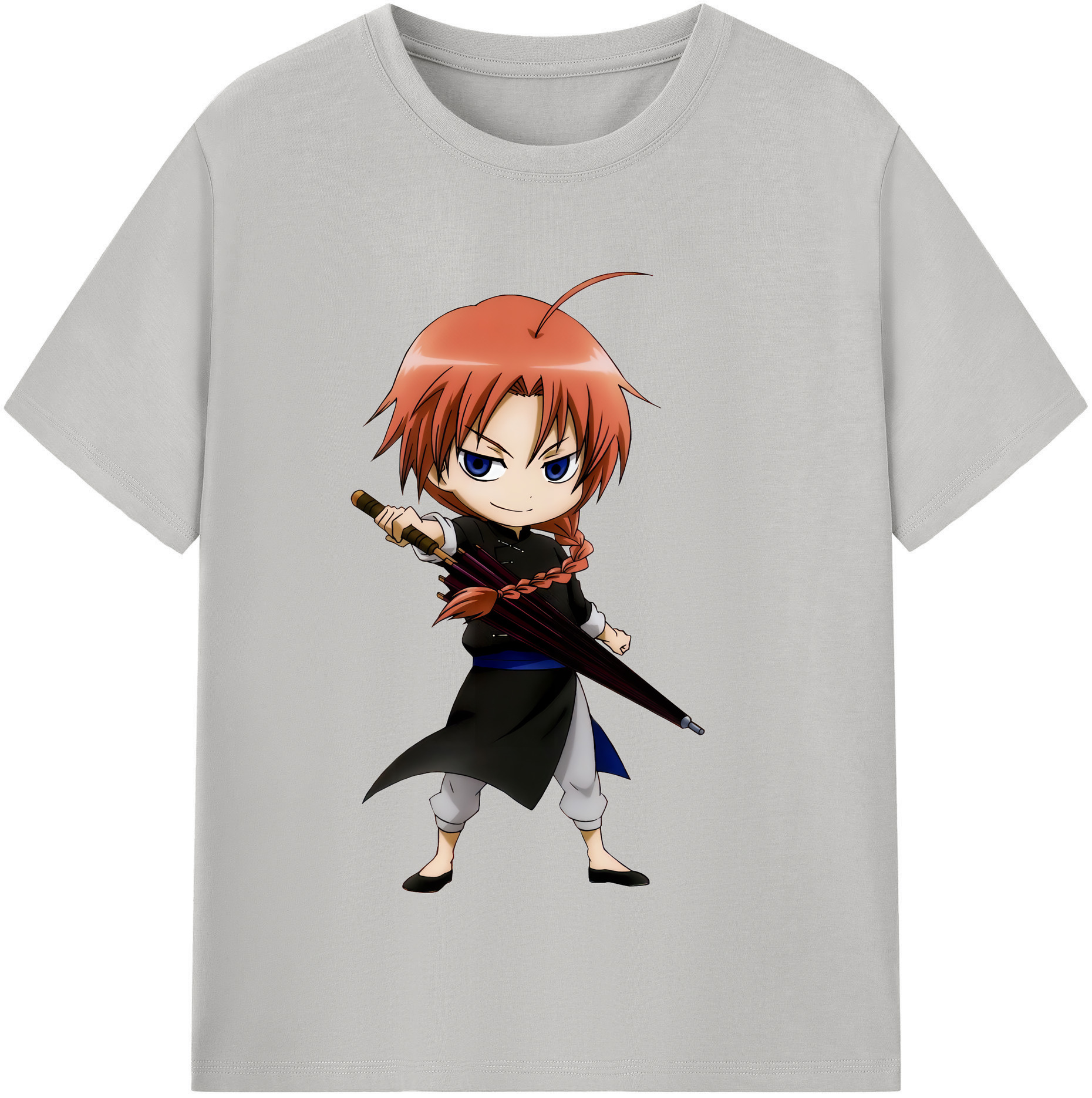 （画像用） ぎんたま 坂田銀時（さかたぎんとき） 神楽 志村新八（しむら しんぱち） GINTAMA Sakata Gintoki Kagura Shimura Shinpachi 綿100％半袖Tシャツ（フロントプリント）