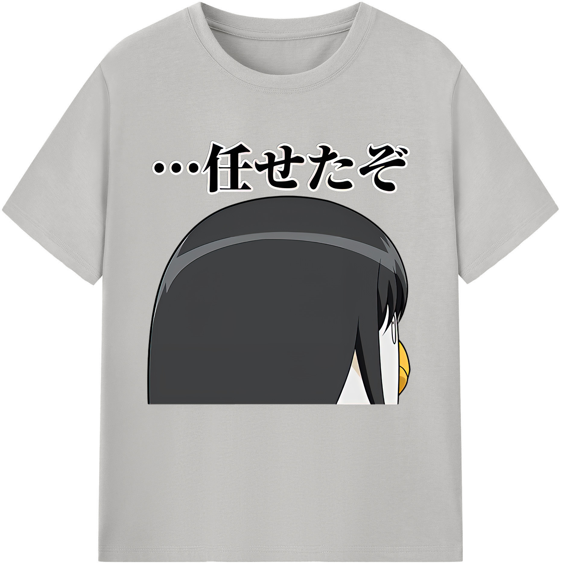 （画像用） ぎんたま 坂田銀時（さかたぎんとき） 神楽 志村新八（しむら しんぱち） GINTAMA Sakata Gintoki Kagura Shimura Shinpachi 綿100％半袖Tシャツ（フロントプリント）