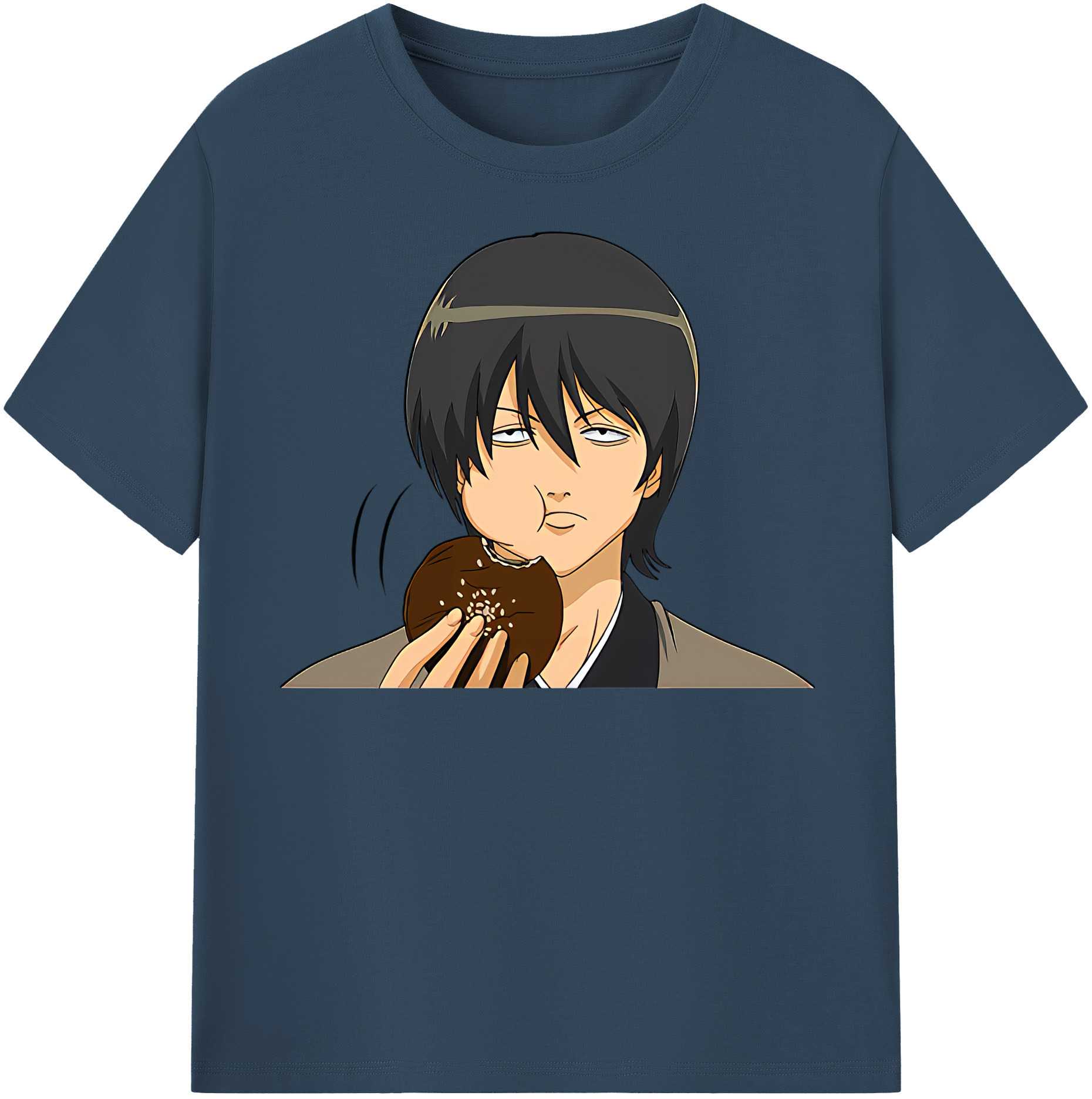 （画像用） ぎんたま 坂田銀時（さかたぎんとき） 神楽 志村新八（しむら しんぱち） GINTAMA Sakata Gintoki Kagura Shimura Shinpachi 綿100％半袖Tシャツ（フロントプリント）