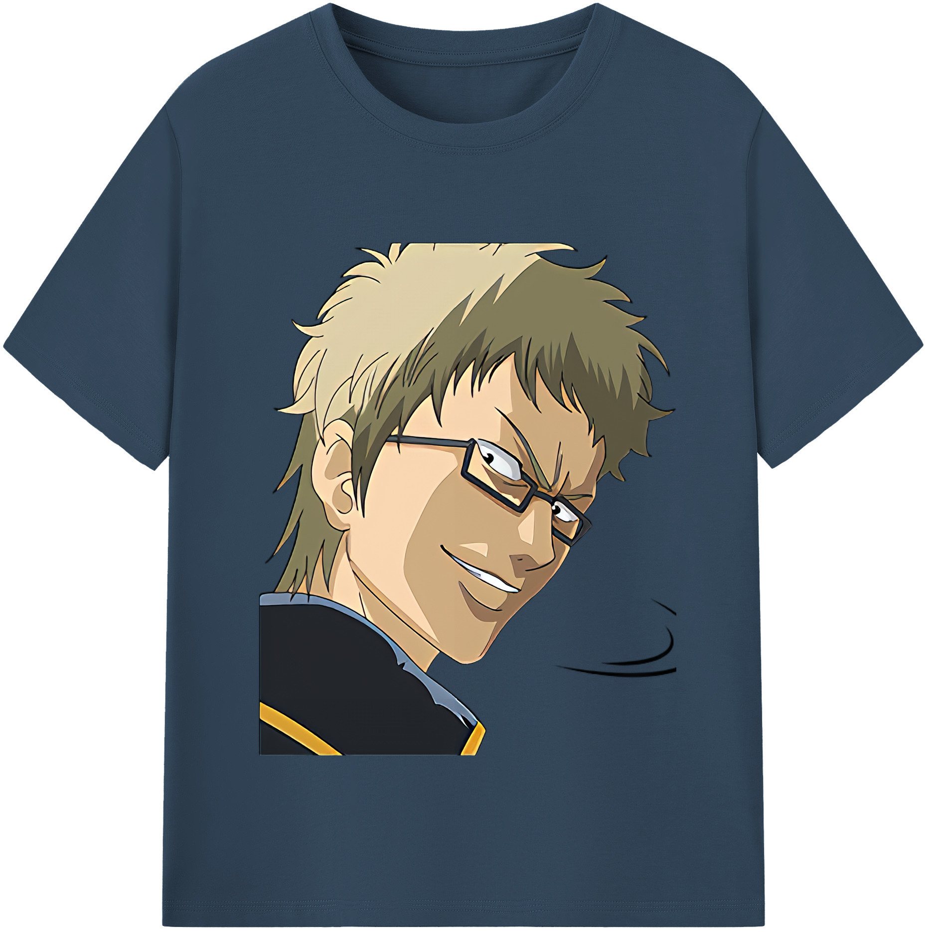 （画像用） ぎんたま 坂田銀時（さかたぎんとき） 神楽 志村新八（しむら しんぱち） GINTAMA Sakata Gintoki Kagura Shimura Shinpachi 綿100％半袖Tシャツ（フロントプリント）