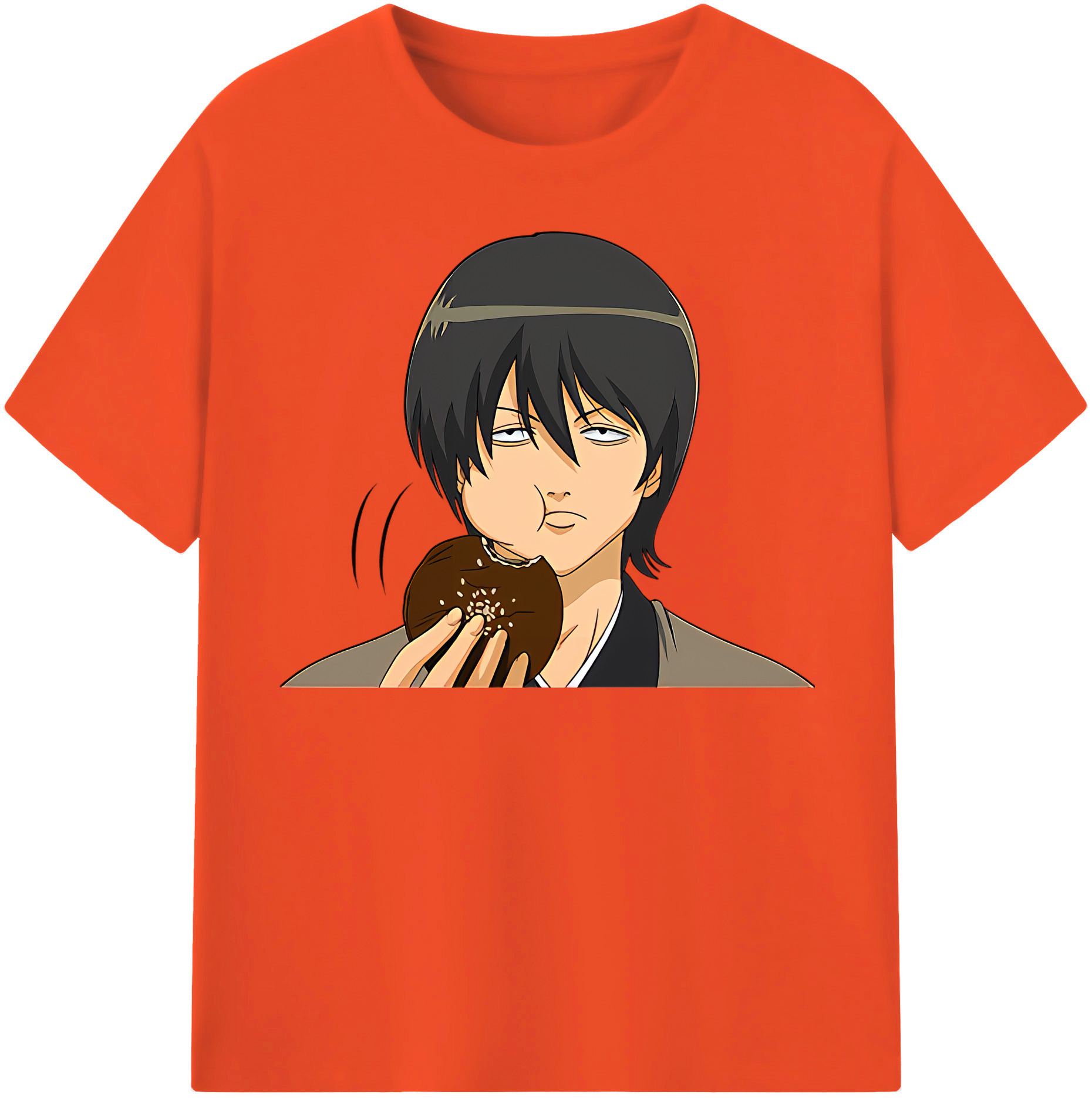（画像用） ぎんたま 坂田銀時（さかたぎんとき） 神楽 志村新八（しむら しんぱち） GINTAMA Sakata Gintoki Kagura Shimura Shinpachi 綿100％半袖Tシャツ（フロントプリント）