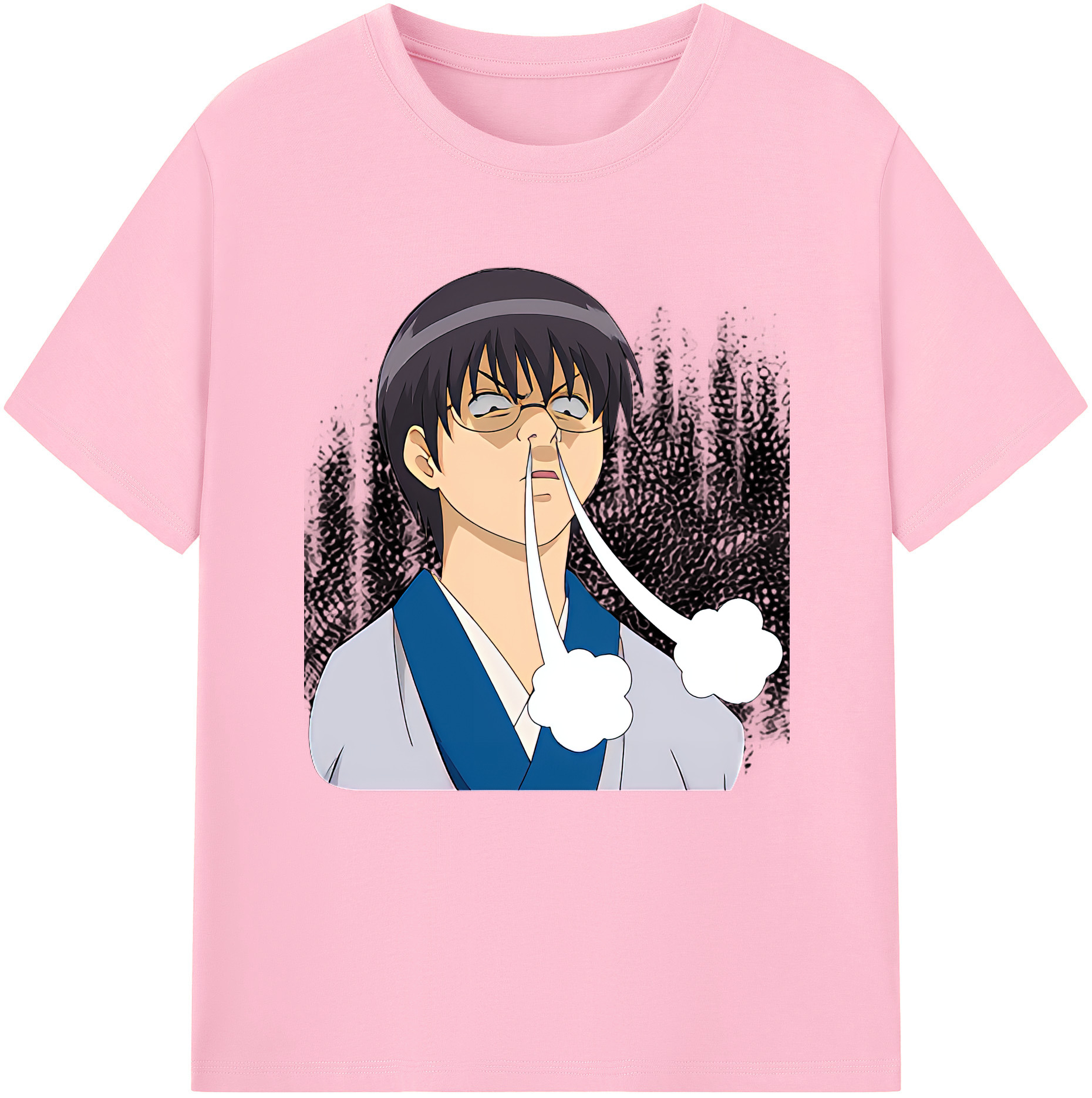 （画像用） ぎんたま 坂田銀時（さかたぎんとき） 神楽 志村新八（しむら しんぱち） GINTAMA Sakata Gintoki Kagura Shimura Shinpachi 綿100％半袖Tシャツ（フロントプリント）