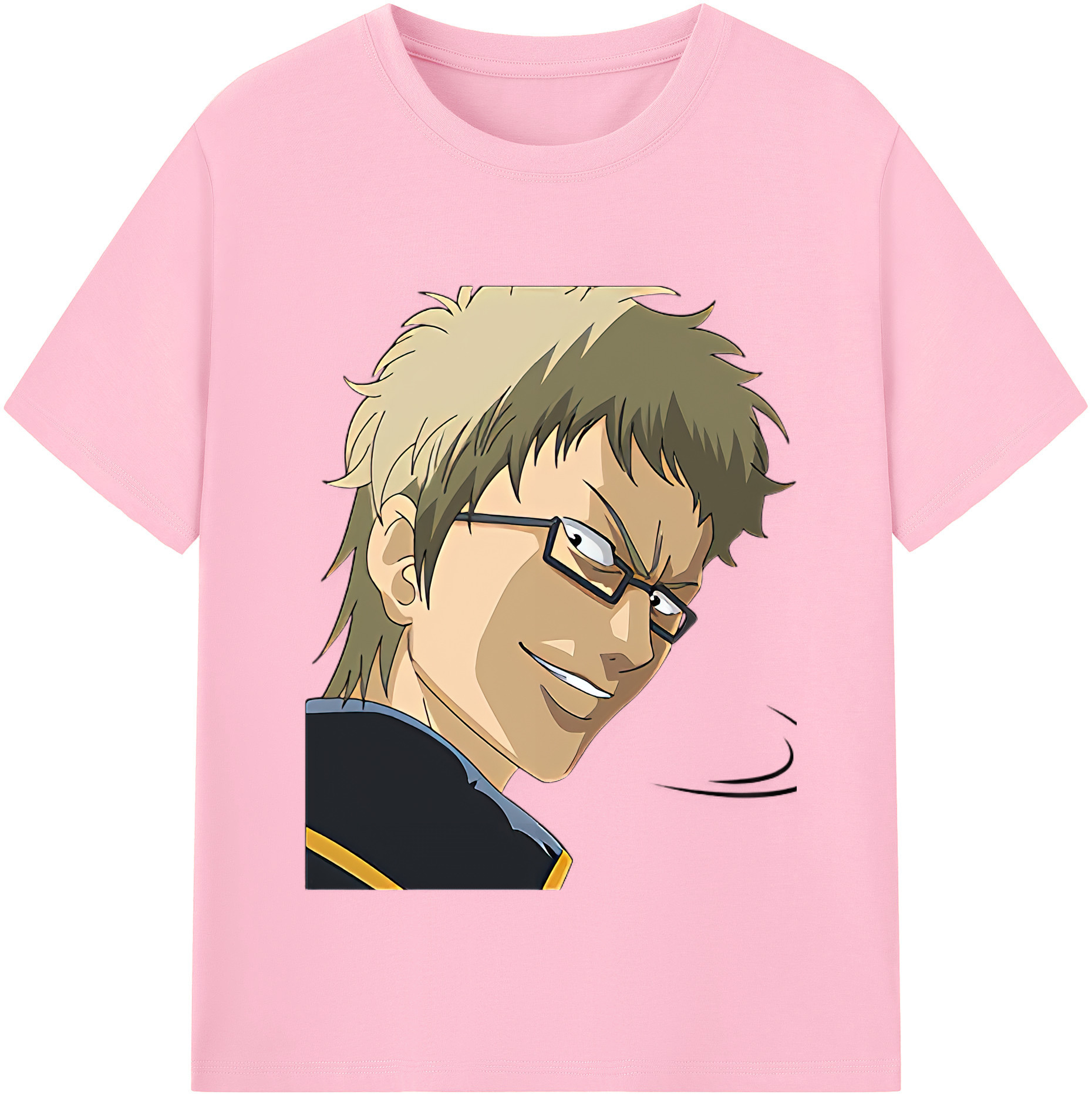 （画像用） ぎんたま 坂田銀時（さかたぎんとき） 神楽 志村新八（しむら しんぱち） GINTAMA Sakata Gintoki Kagura Shimura Shinpachi 綿100％半袖Tシャツ（フロントプリント）