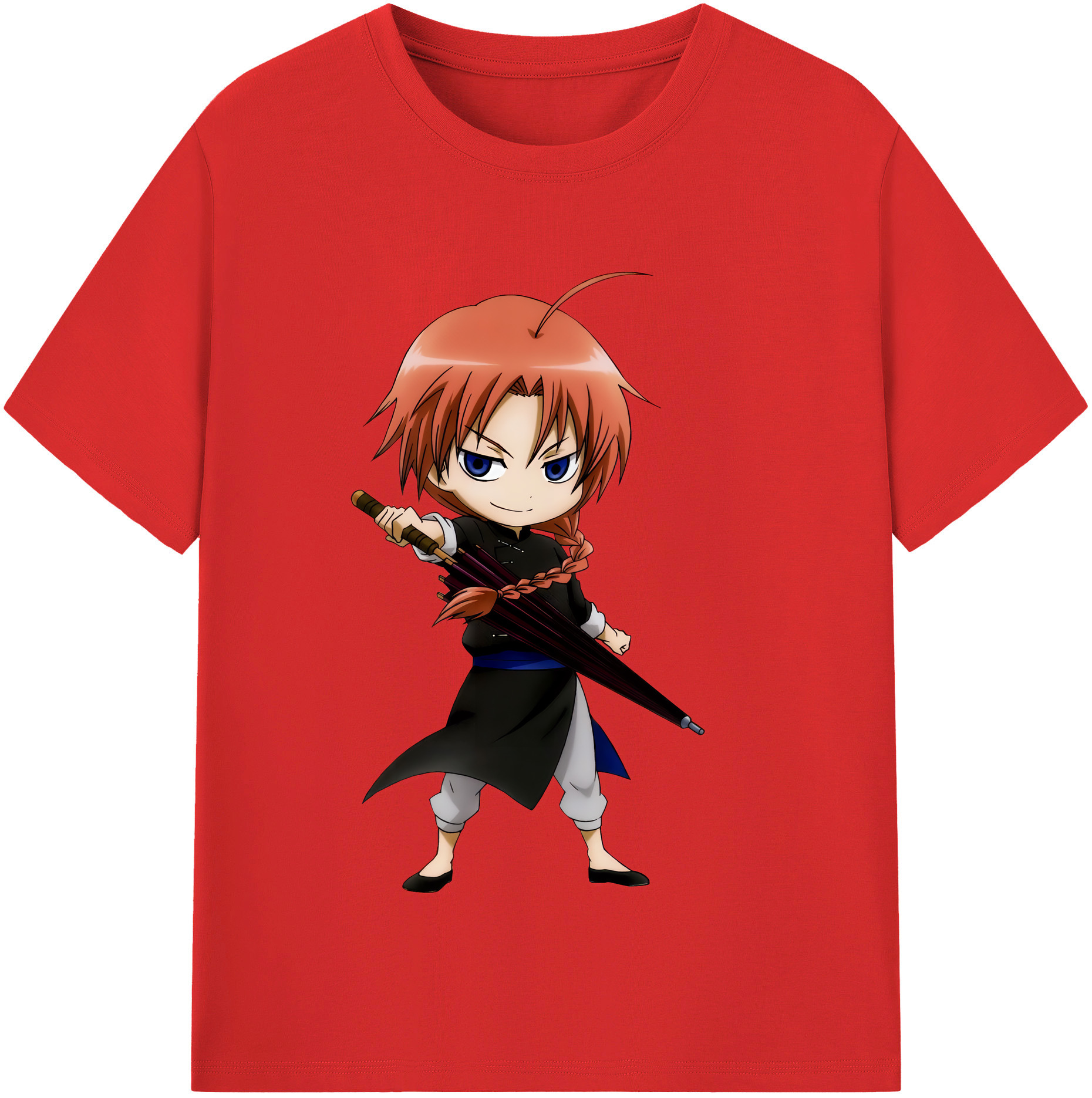 （画像用） ぎんたま 坂田銀時（さかたぎんとき） 神楽 志村新八（しむら しんぱち） GINTAMA Sakata Gintoki Kagura Shimura Shinpachi 綿100％半袖Tシャツ（フロントプリント）