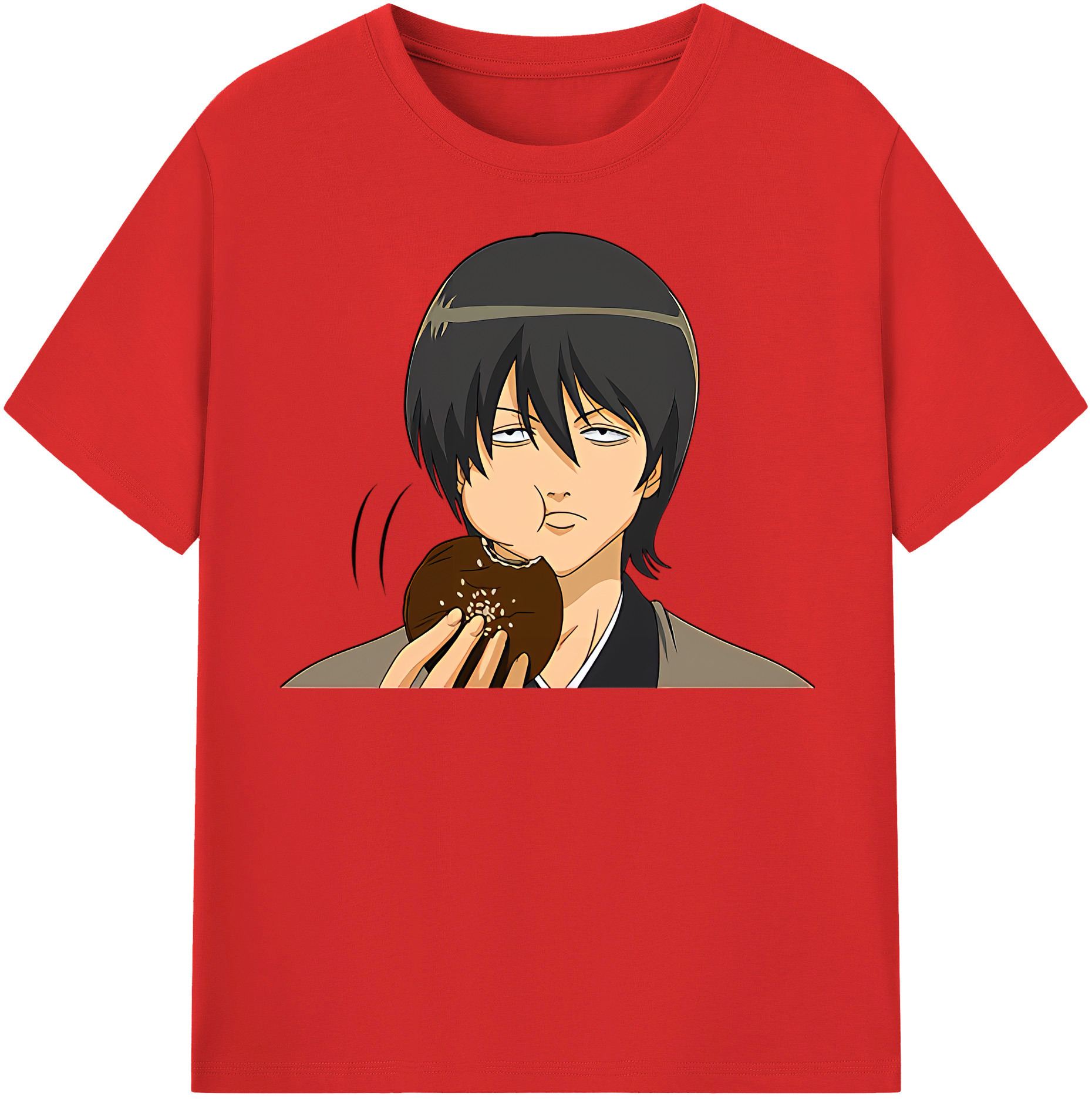 （画像用） ぎんたま 坂田銀時（さかたぎんとき） 神楽 志村新八（しむら しんぱち） GINTAMA Sakata Gintoki Kagura Shimura Shinpachi 綿100％半袖Tシャツ（フロントプリント）