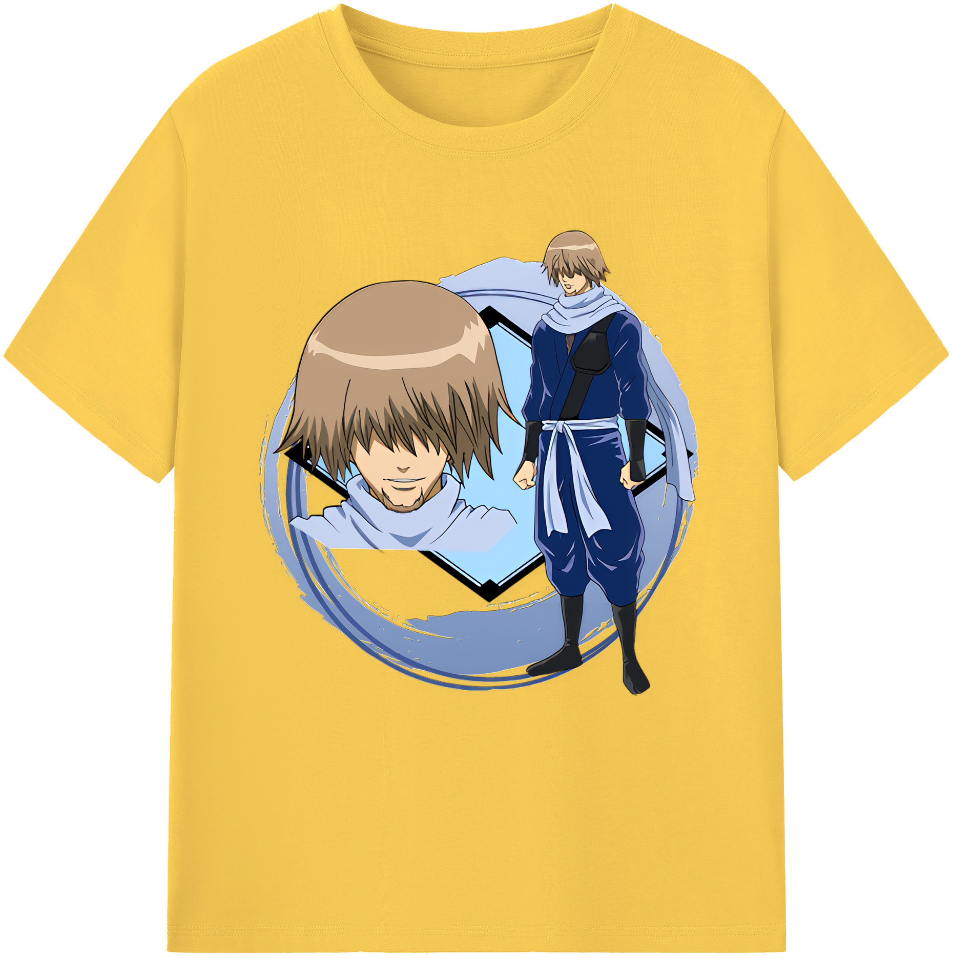 （画像用） ぎんたま 坂田銀時（さかたぎんとき） 神楽 志村新八（しむら しんぱち） GINTAMA Sakata Gintoki Kagura Shimura Shinpachi 綿100％半袖Tシャツ（フロントプリント）